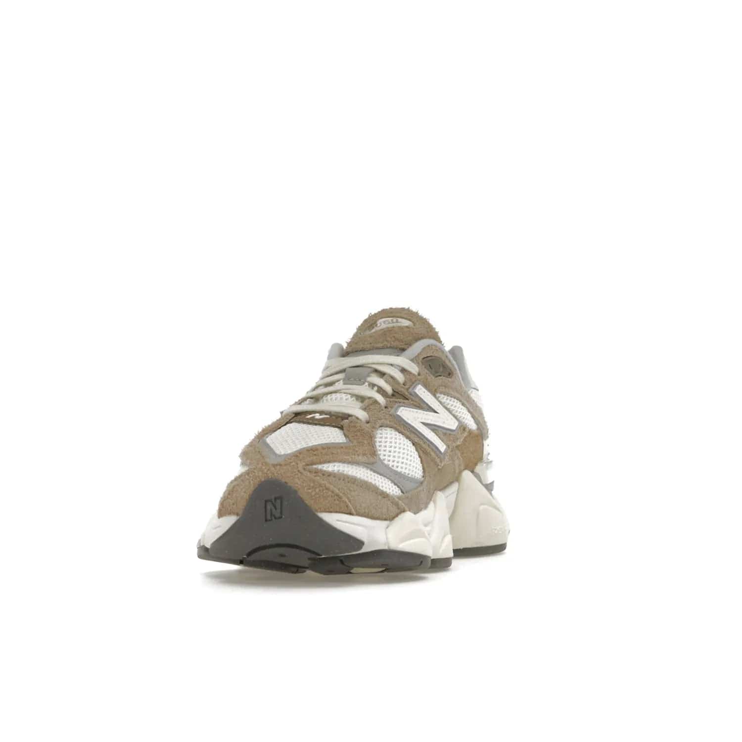 New Balance 9060 Driftwood Stone Pink Sea Salt - Image 12 - Only at www.BallersClubKickz.com - Chic, comfortable running sneaker featuring driftwood, pink, and sea-salt accents. The New Balance 9060 Driftwood Stone Pink Sea Salt is releasing May 16th, 2023.