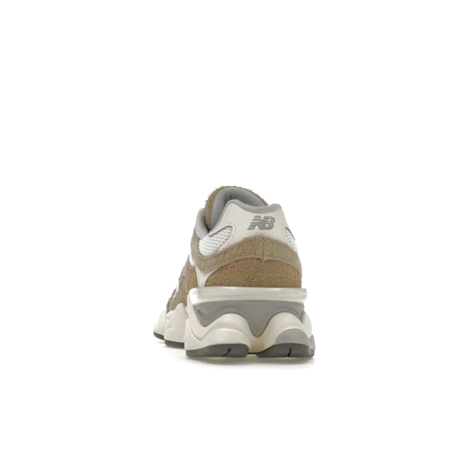 New Balance 9060 Driftwood Stone Pink Sea Salt - Image 27 - Only at www.BallersClubKickz.com - Chic, comfortable running sneaker featuring driftwood, pink, and sea-salt accents. The New Balance 9060 Driftwood Stone Pink Sea Salt is releasing May 16th, 2023.