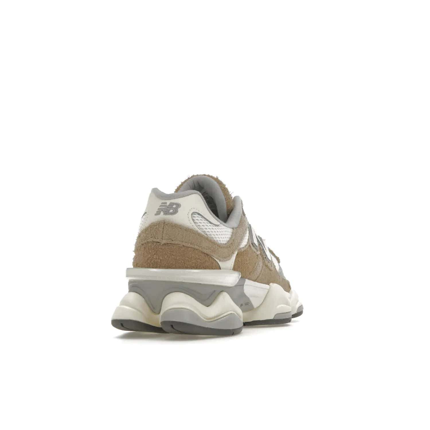 New Balance 9060 Driftwood Stone Pink Sea Salt - Image 30 - Only at www.BallersClubKickz.com - Chic, comfortable running sneaker featuring driftwood, pink, and sea-salt accents. The New Balance 9060 Driftwood Stone Pink Sea Salt is releasing May 16th, 2023.