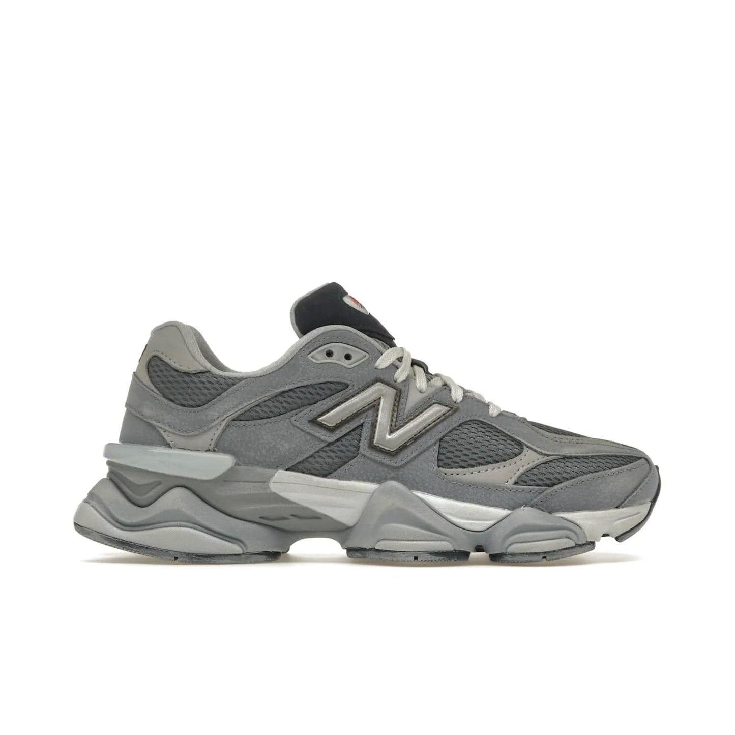 New Balance 9060 Grey Day (2023) - Image 1 - Only at www.BallersClubKickz.com - #
Sporty-meets-stylish in the New Balance 9060 Grey Day sneaker. Designed with Arctic Grey, Steel, and Silver Metallic, it offers an edgy but wearable look along with classic NB comfort and quality.