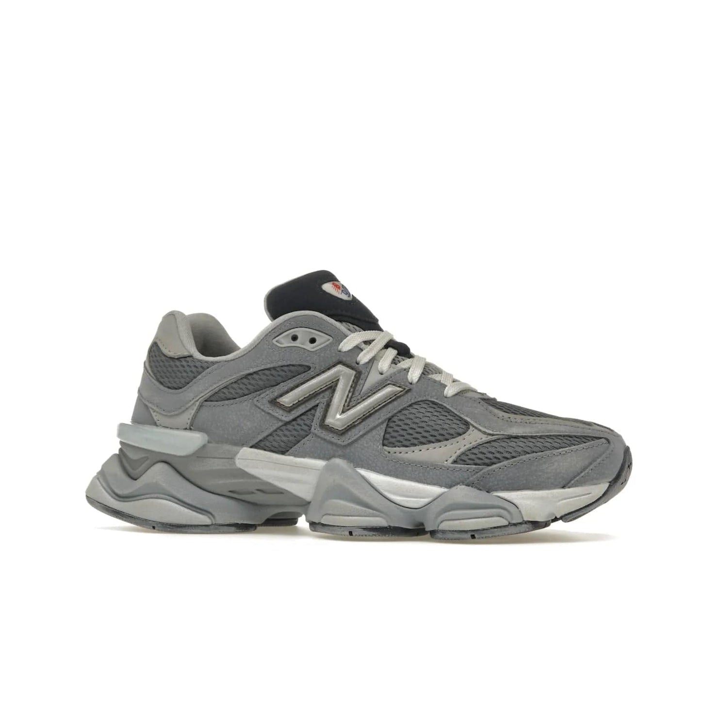 New Balance 9060 Grey Day (2023) - Image 3 - Only at www.BallersClubKickz.com - #
Sporty-meets-stylish in the New Balance 9060 Grey Day sneaker. Designed with Arctic Grey, Steel, and Silver Metallic, it offers an edgy but wearable look along with classic NB comfort and quality.