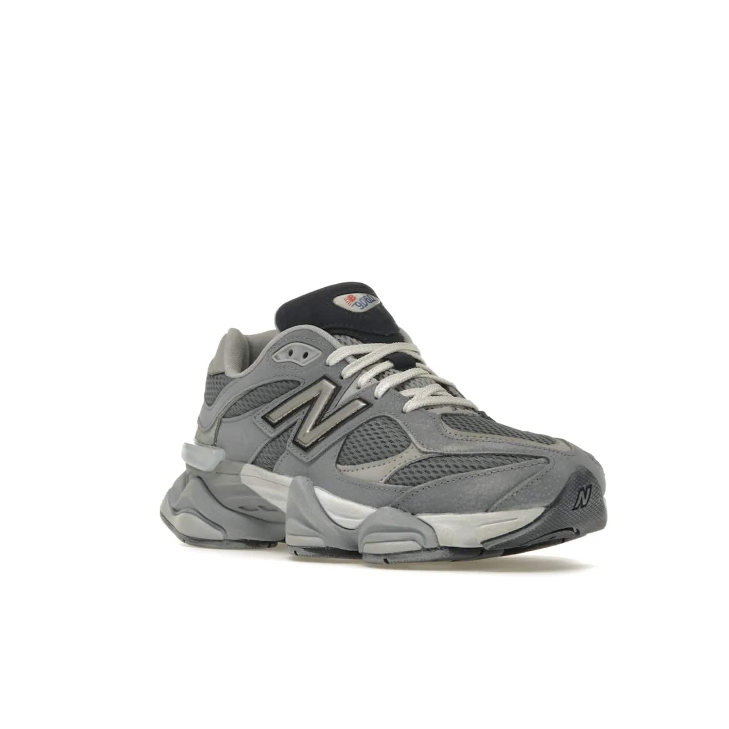 New Balance 9060 Grey Day (2023) - Image 6 - Only at www.BallersClubKickz.com - #
Sporty-meets-stylish in the New Balance 9060 Grey Day sneaker. Designed with Arctic Grey, Steel, and Silver Metallic, it offers an edgy but wearable look along with classic NB comfort and quality.