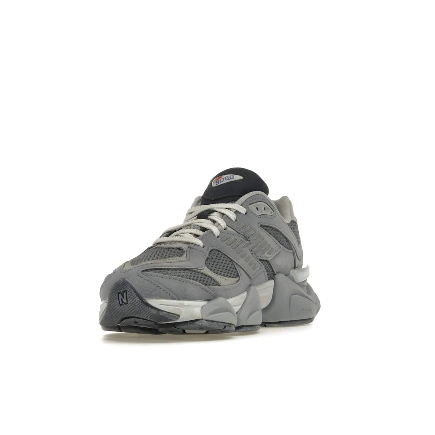 New Balance 9060 Grey Day (2023) - Image 13 - Only at www.BallersClubKickz.com - #
Sporty-meets-stylish in the New Balance 9060 Grey Day sneaker. Designed with Arctic Grey, Steel, and Silver Metallic, it offers an edgy but wearable look along with classic NB comfort and quality.