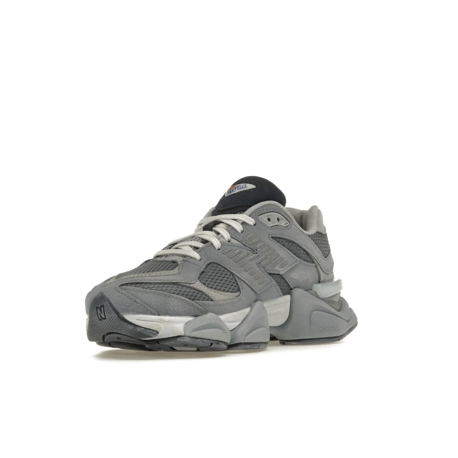 New Balance 9060 Grey Day (2023) - Image 14 - Only at www.BallersClubKickz.com - #
Sporty-meets-stylish in the New Balance 9060 Grey Day sneaker. Designed with Arctic Grey, Steel, and Silver Metallic, it offers an edgy but wearable look along with classic NB comfort and quality.