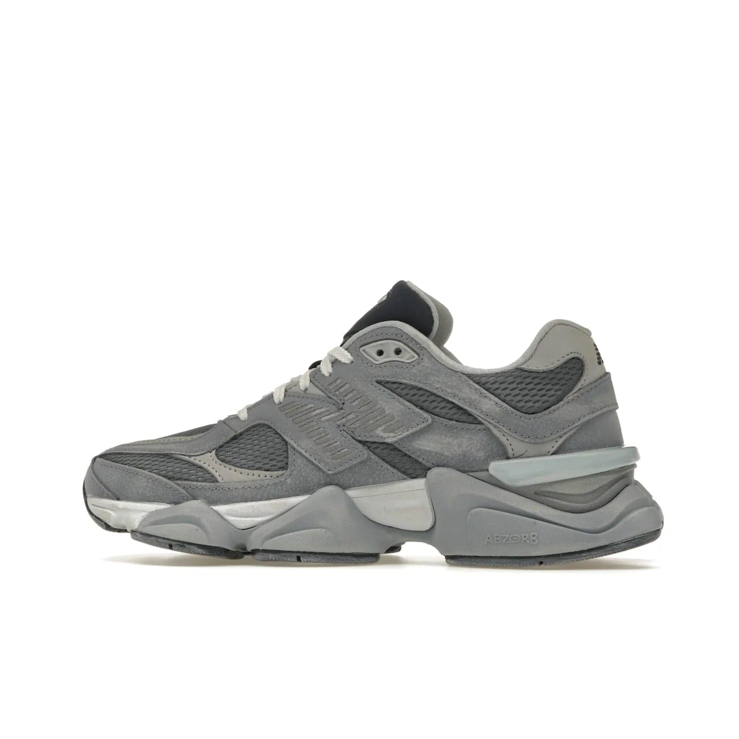 New Balance 9060 Grey Day (2023) - Image 20 - Only at www.BallersClubKickz.com - #
Sporty-meets-stylish in the New Balance 9060 Grey Day sneaker. Designed with Arctic Grey, Steel, and Silver Metallic, it offers an edgy but wearable look along with classic NB comfort and quality.