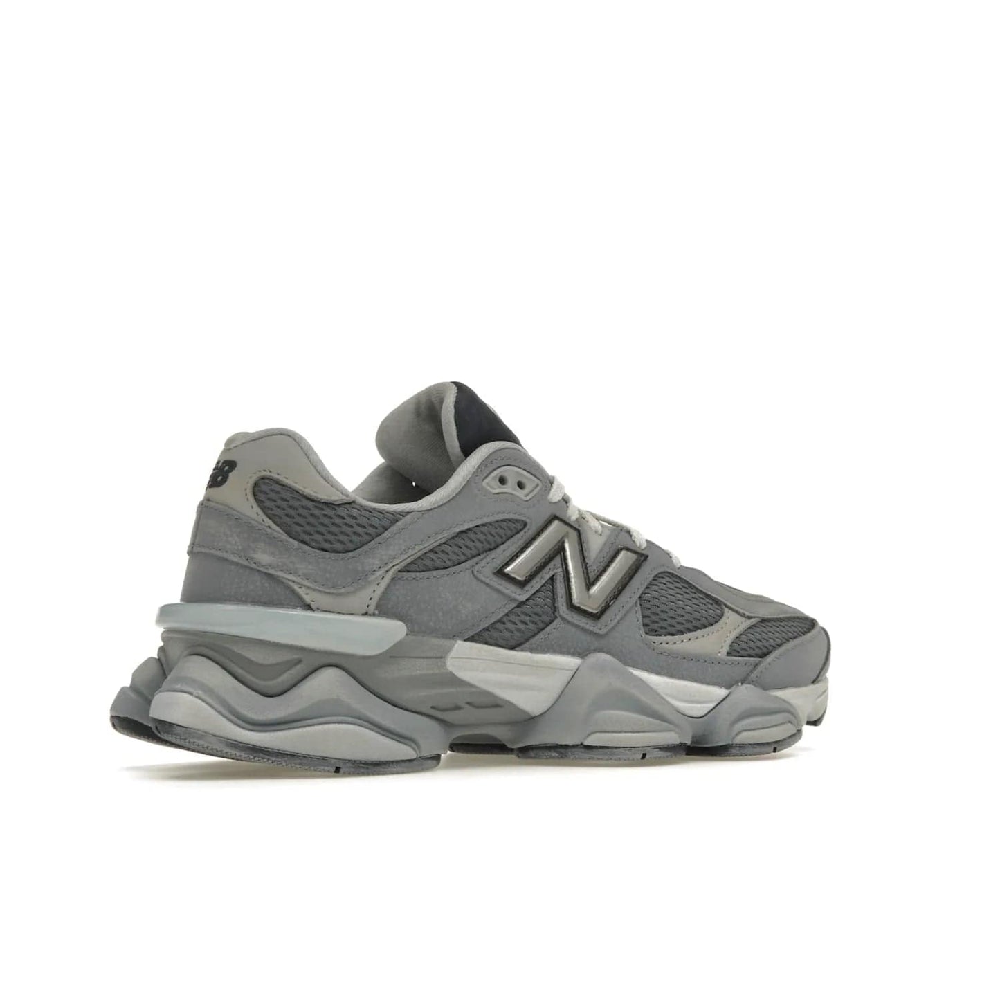 New Balance 9060 Grey Day (2023) - Image 34 - Only at www.BallersClubKickz.com - #
Sporty-meets-stylish in the New Balance 9060 Grey Day sneaker. Designed with Arctic Grey, Steel, and Silver Metallic, it offers an edgy but wearable look along with classic NB comfort and quality.