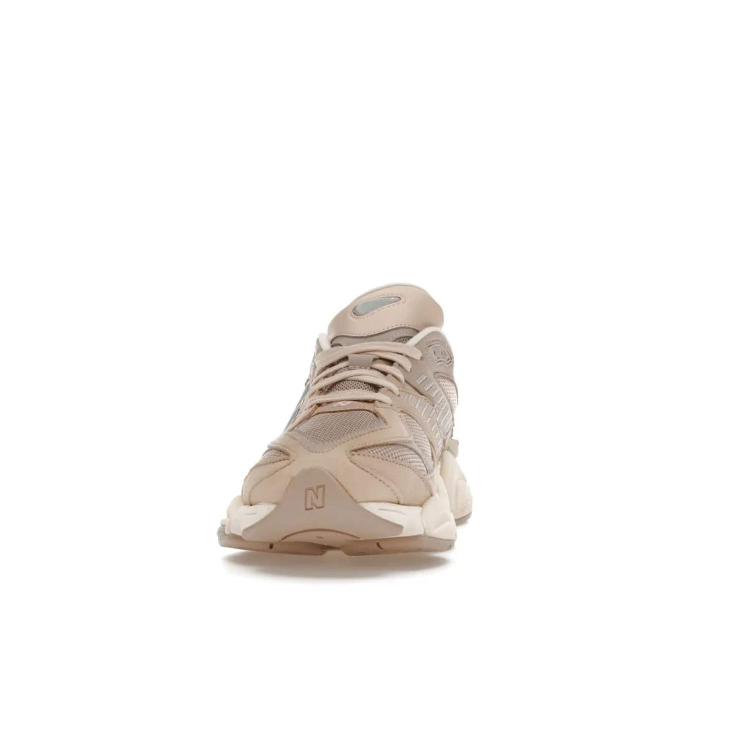 New Balance 9060 Ivory Cream Pink Sand - Image 11 - Only at www.BallersClubKickz.com - New Balance 9060 Ivory Cream Pink Sand - Sleek meshed upper, premium suede overlays, ABZORB cushioning. Get this unique sneaker ahead of the trend, launching December 6th, 2022!