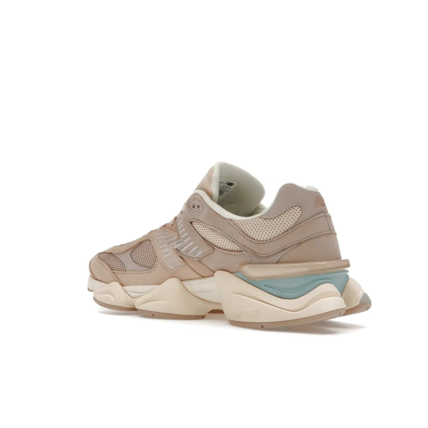New Balance 9060 Ivory Cream Pink Sand - Image 23 - Only at www.BallersClubKickz.com - New Balance 9060 Ivory Cream Pink Sand - Sleek meshed upper, premium suede overlays, ABZORB cushioning. Get this unique sneaker ahead of the trend, launching December 6th, 2022!
