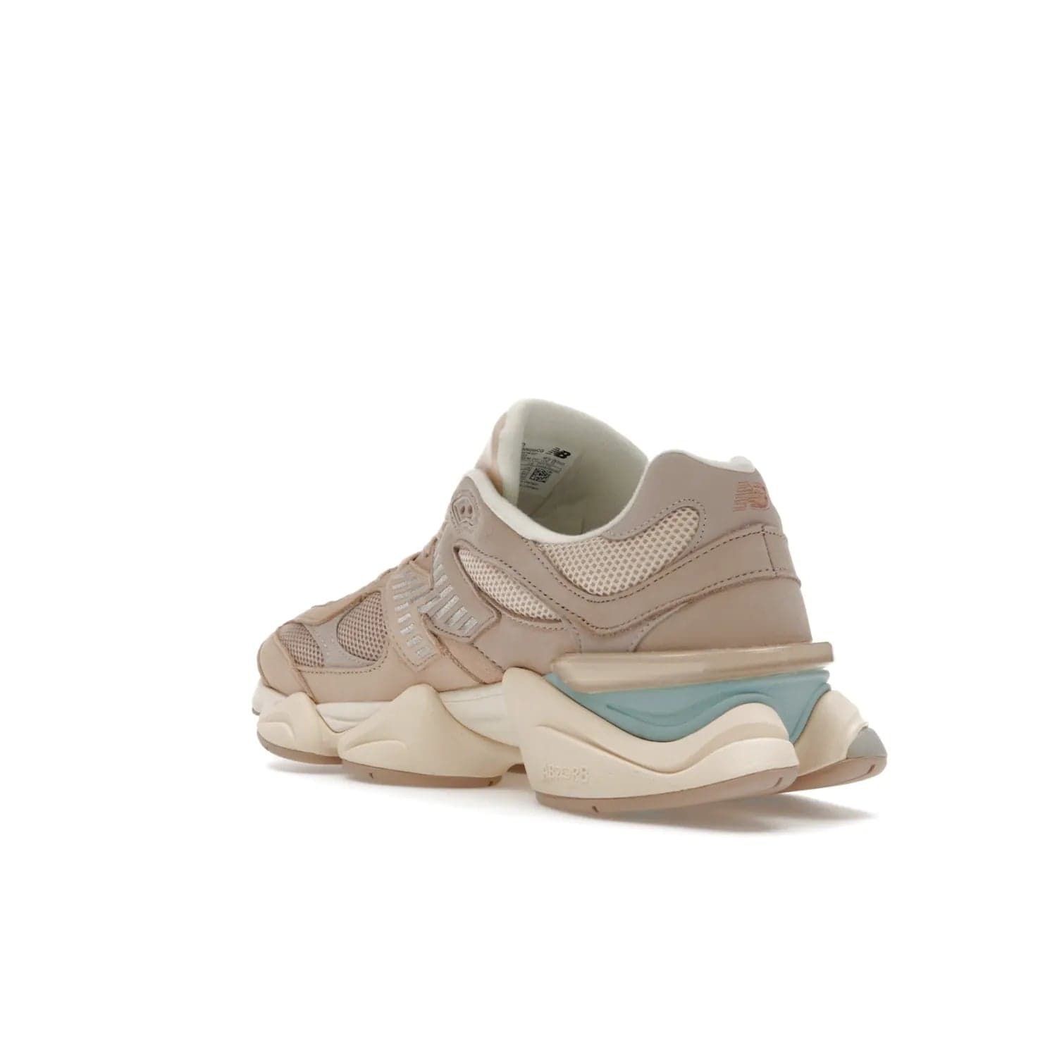 New Balance 9060 Ivory Cream Pink Sand - Image 24 - Only at www.BallersClubKickz.com - New Balance 9060 Ivory Cream Pink Sand - Sleek meshed upper, premium suede overlays, ABZORB cushioning. Get this unique sneaker ahead of the trend, launching December 6th, 2022!