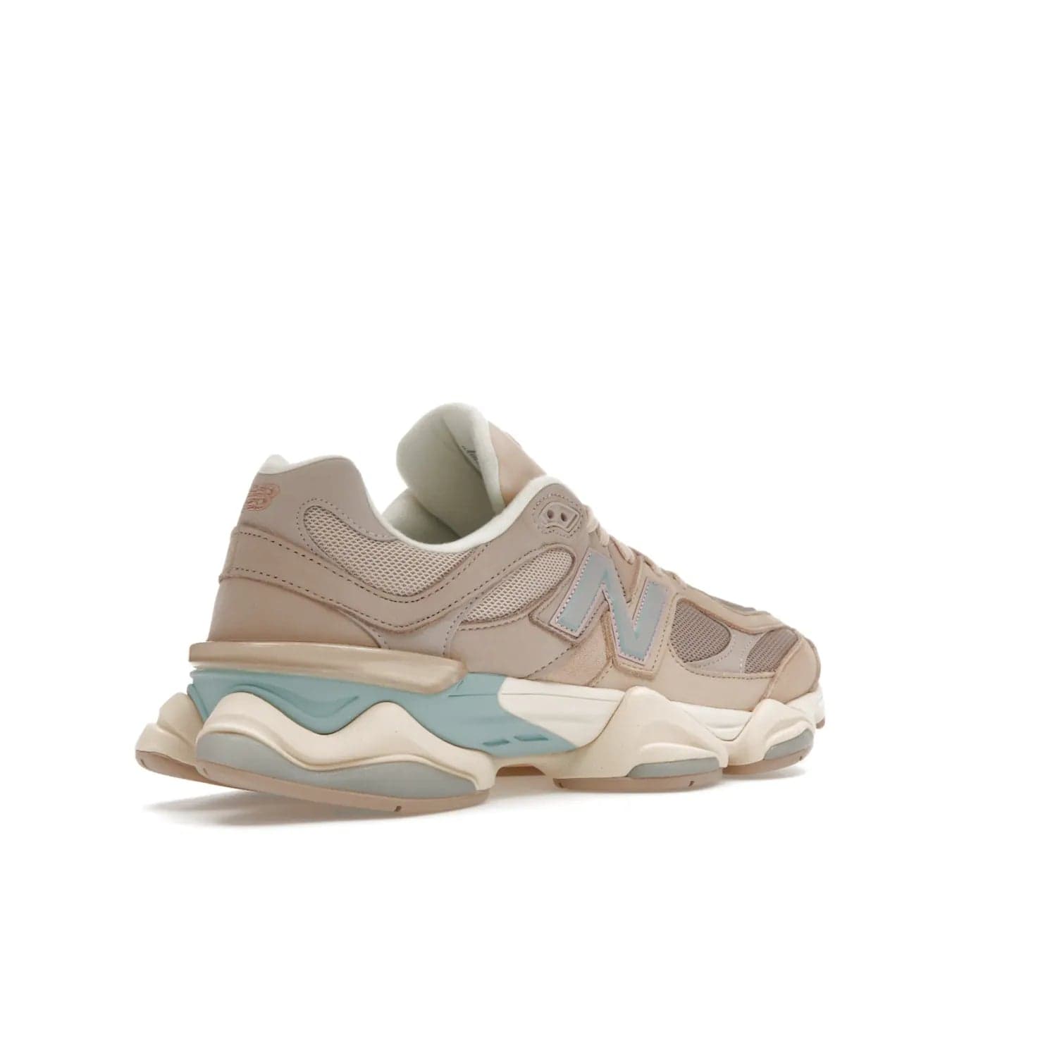 New Balance 9060 Ivory Cream Pink Sand - Image 33 - Only at www.BallersClubKickz.com - New Balance 9060 Ivory Cream Pink Sand - Sleek meshed upper, premium suede overlays, ABZORB cushioning. Get this unique sneaker ahead of the trend, launching December 6th, 2022!