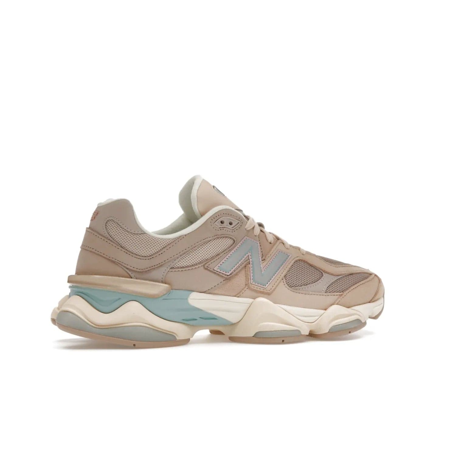 New Balance 9060 Ivory Cream Pink Sand - Image 35 - Only at www.BallersClubKickz.com - New Balance 9060 Ivory Cream Pink Sand - Sleek meshed upper, premium suede overlays, ABZORB cushioning. Get this unique sneaker ahead of the trend, launching December 6th, 2022!