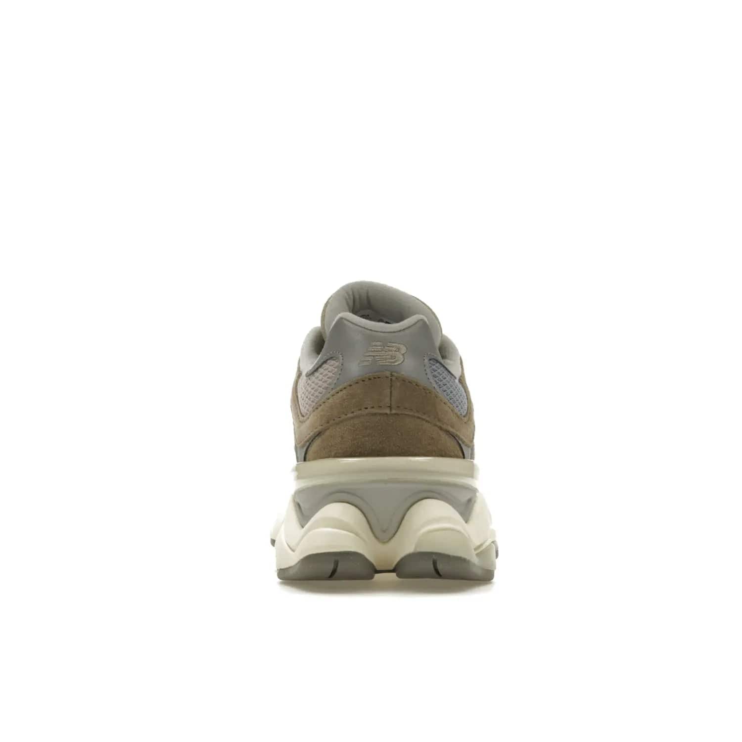 New Balance 9060 Mushroom - Image 28 - Only at www.BallersClubKickz.com - Get the New Balance 9060 Mushroom in stylish aluminum and mushroom tones. Featuring a porous mesh fabric with multiple suede overlays, a grey N symbol and rugged off-white/grey sole. Shop now and make a statement.