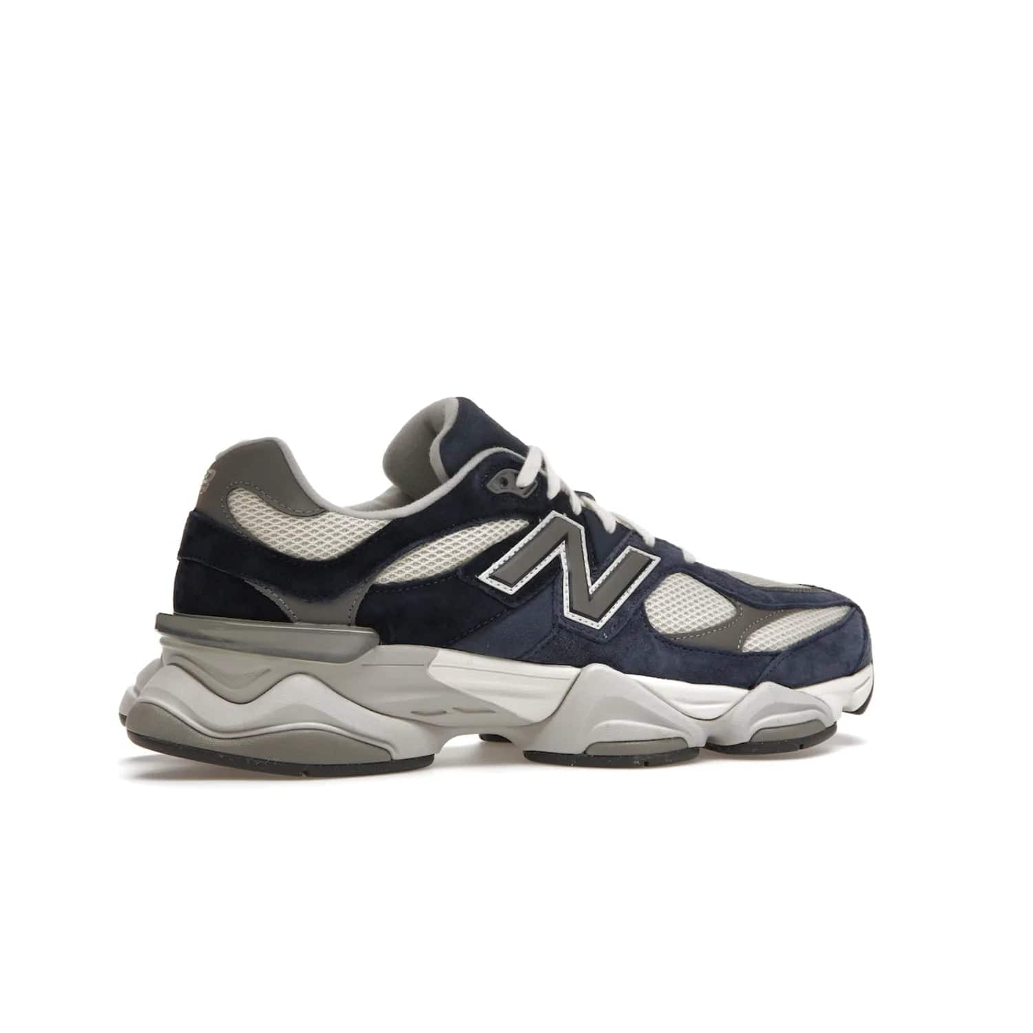 New Balance 9060 Natural Indigo - Image 35 - Only at www.BallersClubKickz.com - Upgrade your sneaker collection with New Balance 9060 Natural Indigo. Featuring a unique natural indigo colorway, a premium upper, REVlite foam midsole, and durable rubber outsole. Don't miss out--released September 9th, 2022.