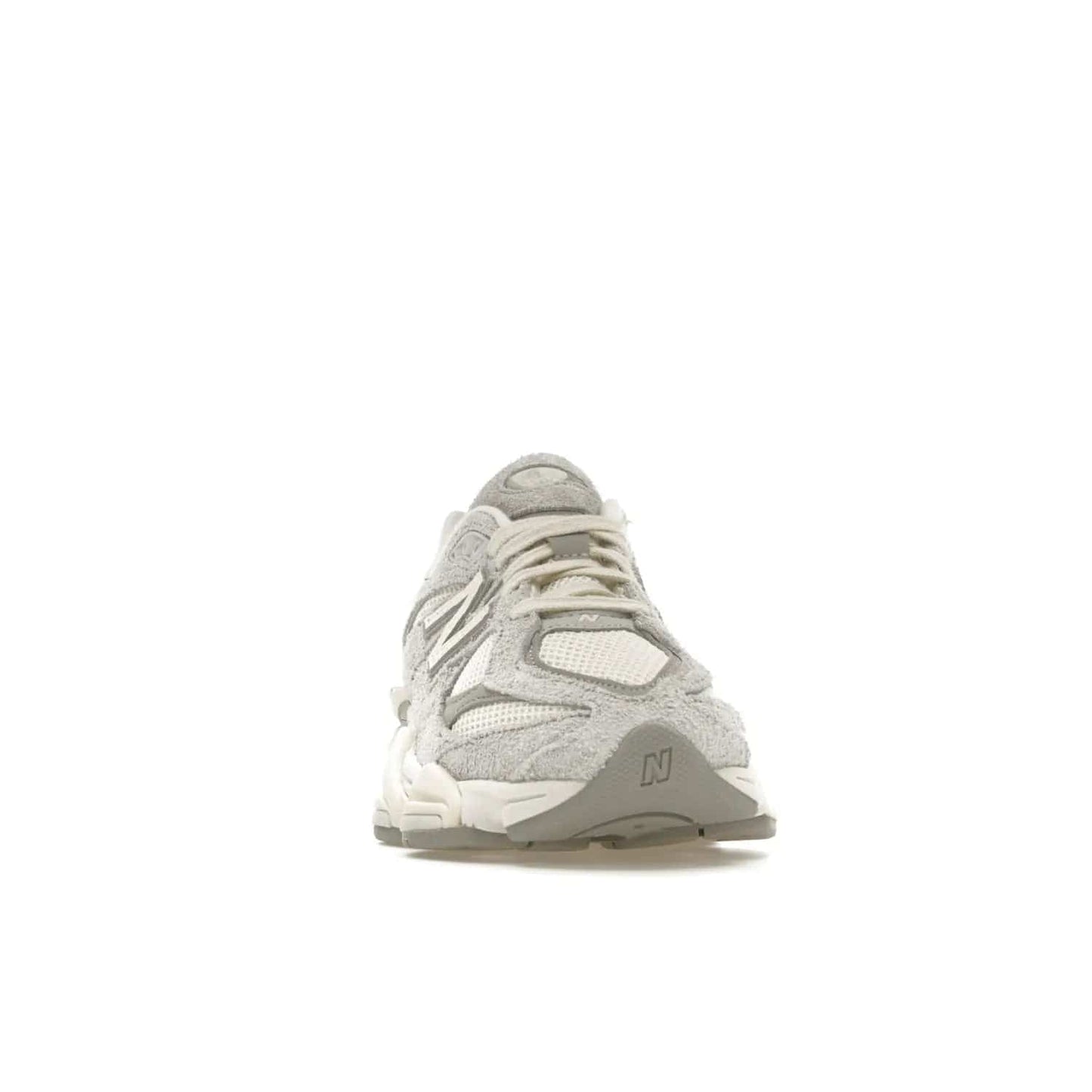 New Balance 9060 Quartz Grey - Image 9 - Only at www.BallersClubKickz.com - New Balance 9060 Quartz Grey Team Cream Sea Salt: A sleek and stylish sneaker featuring a blend of premium materials and unique colorway. Perfect for both casual and athletic wear, this sneaker will make a great addition to your collection. Set for release on May 1st, 2023.