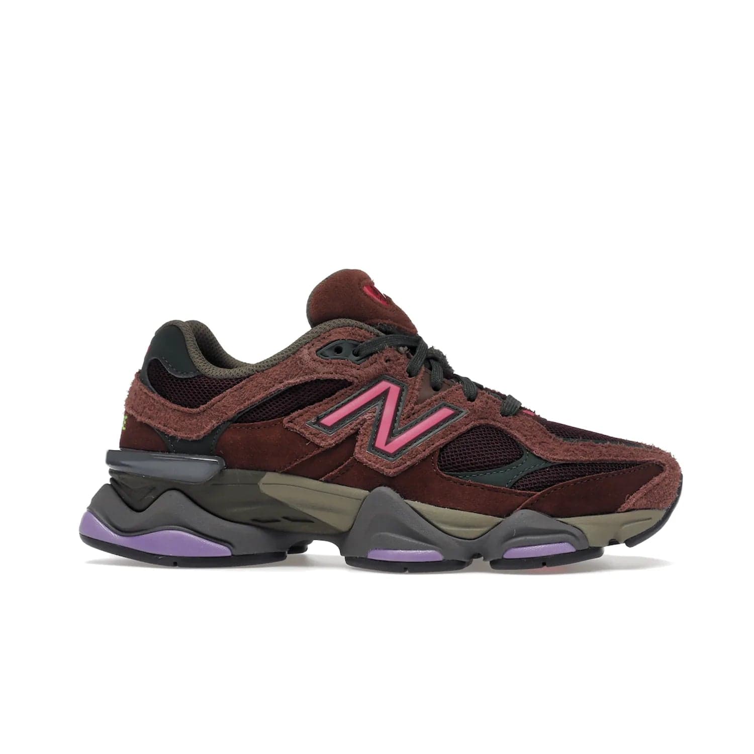 New Balance 9060 Rich Oak Burgundy - Image 2 - Only at www.BallersClubKickz.com - The New Balance 9060 is a stylish blend of performance and fashion. Featuring oak and burgundy hues, a durable upper, Fresh Foam cushioning and expanded rubber outsole, you’ll be looking and feeling great with every step. Available November 5th.