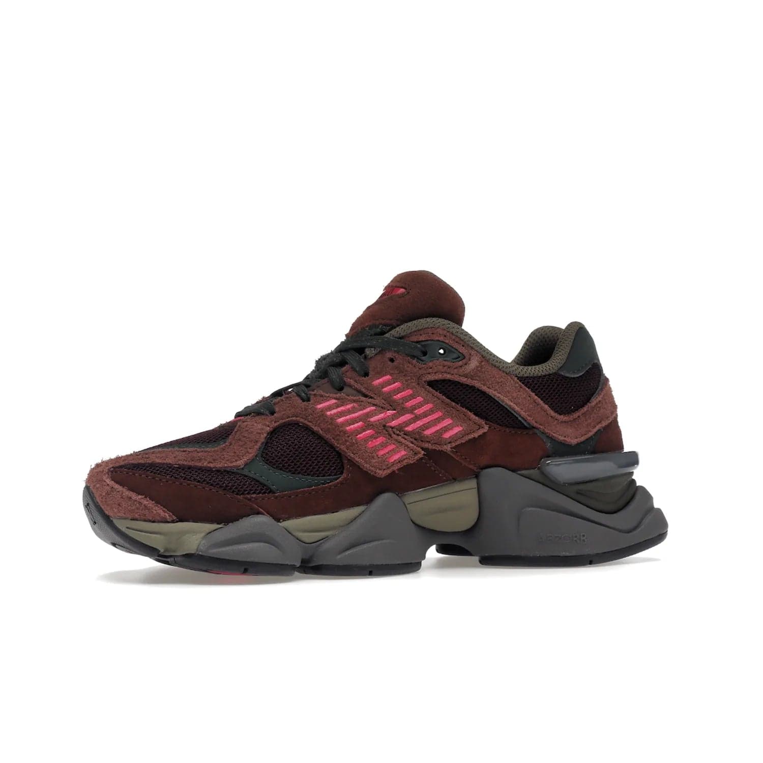 New Balance 9060 Rich Oak Burgundy - Image 17 - Only at www.BallersClubKickz.com - The New Balance 9060 is a stylish blend of performance and fashion. Featuring oak and burgundy hues, a durable upper, Fresh Foam cushioning and expanded rubber outsole, you’ll be looking and feeling great with every step. Available November 5th.