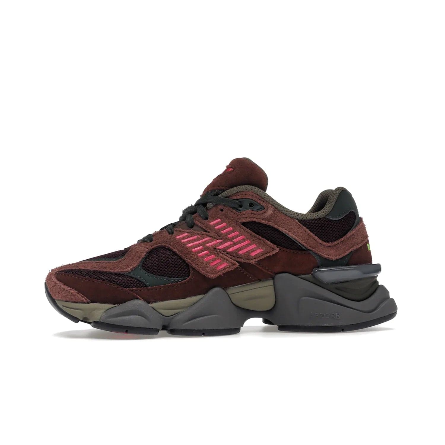 New Balance 9060 Rich Oak Burgundy - Image 18 - Only at www.BallersClubKickz.com - The New Balance 9060 is a stylish blend of performance and fashion. Featuring oak and burgundy hues, a durable upper, Fresh Foam cushioning and expanded rubber outsole, you’ll be looking and feeling great with every step. Available November 5th.