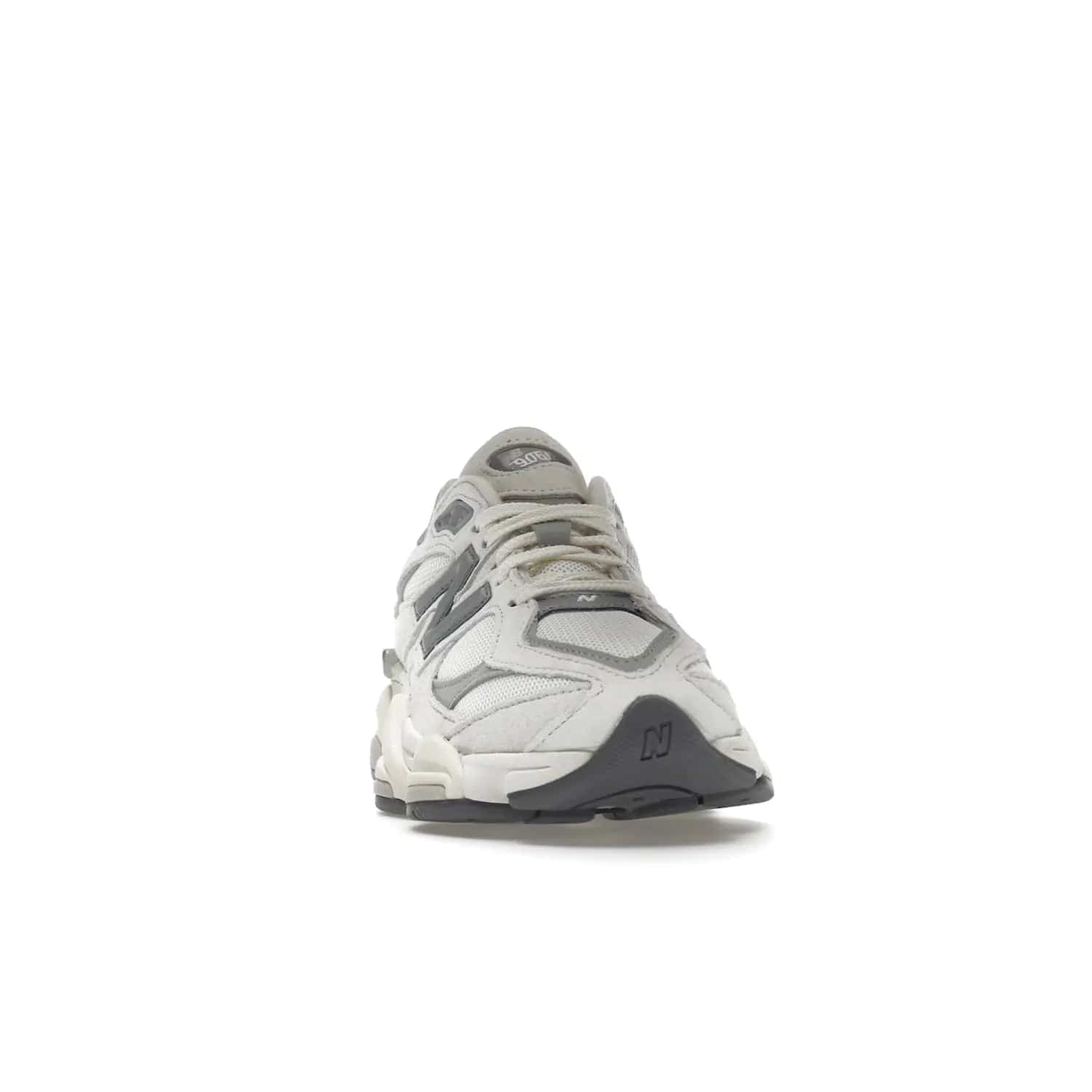 New Balance 9060 Sea Salt White - Image 9 - Only at www.BallersClubKickz.com - Stylish and classic New Balance 9060 Sea Salt White sneaker with premium leather and mesh for all-day comfort. Minimalist look, perfect for any occasion, and Jan 14, 2023 release date. Sleek design, exceptional materials, and timeless style.