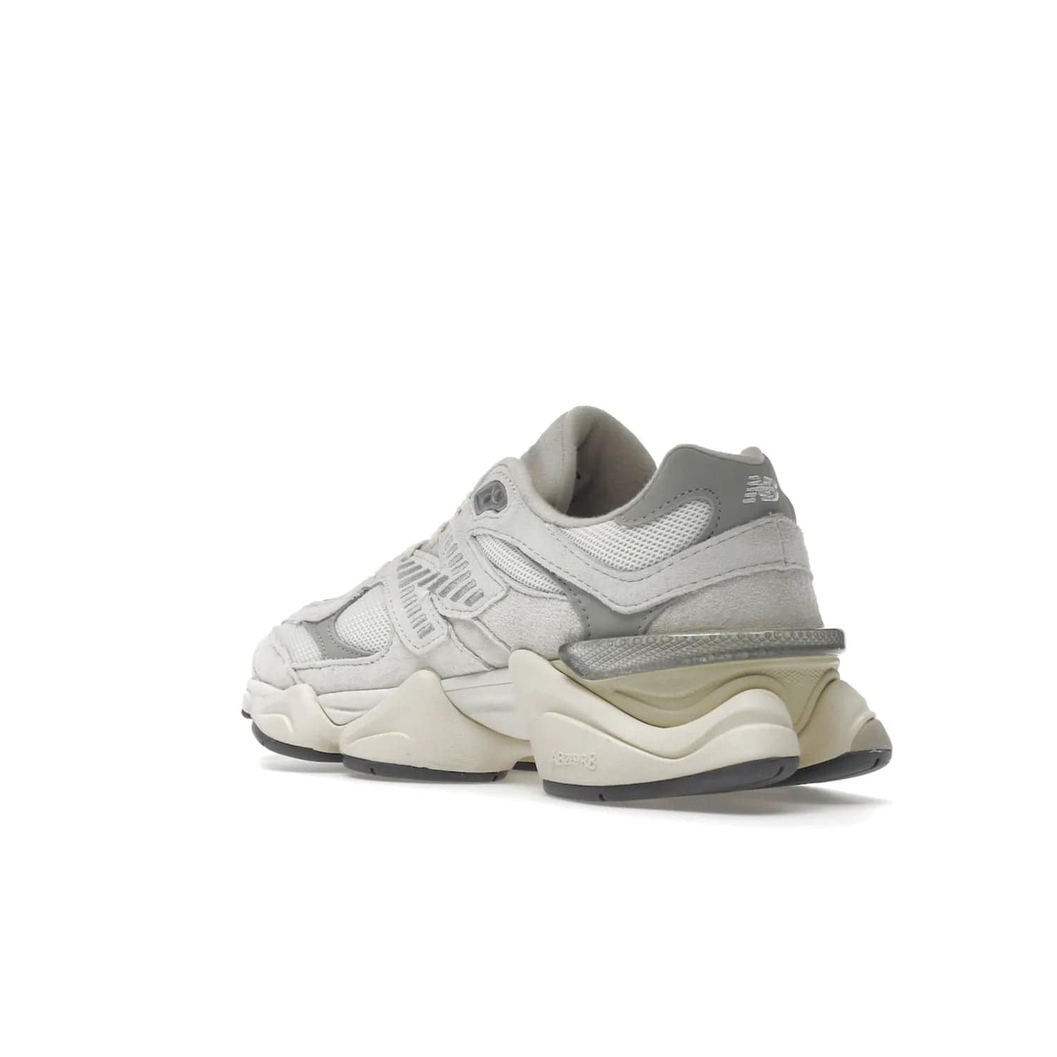 New Balance 9060 Sea Salt White - Image 24 - Only at www.BallersClubKickz.com - Stylish and classic New Balance 9060 Sea Salt White sneaker with premium leather and mesh for all-day comfort. Minimalist look, perfect for any occasion, and Jan 14, 2023 release date. Sleek design, exceptional materials, and timeless style.
