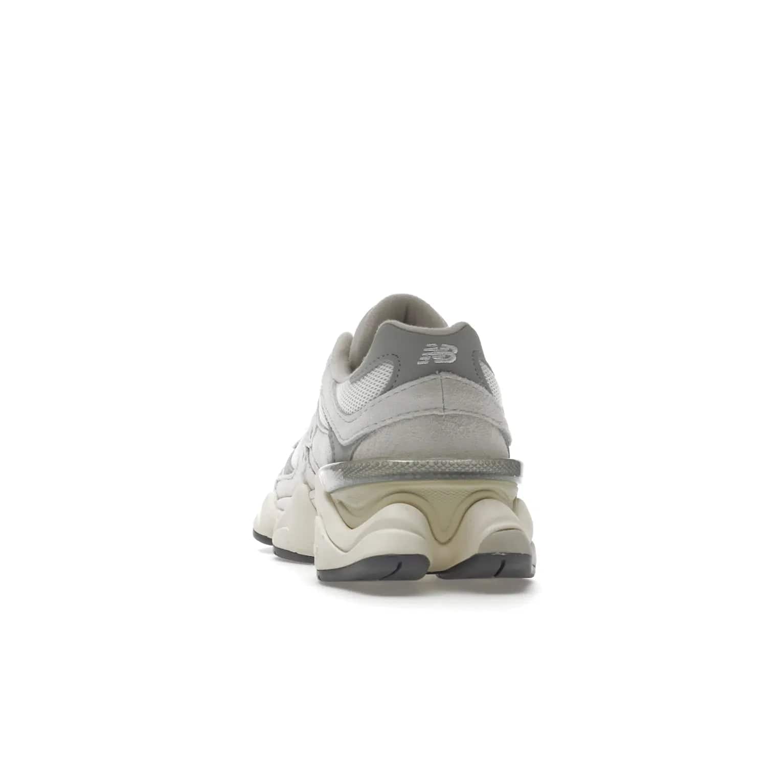 New Balance 9060 Sea Salt White - Image 27 - Only at www.BallersClubKickz.com - Stylish and classic New Balance 9060 Sea Salt White sneaker with premium leather and mesh for all-day comfort. Minimalist look, perfect for any occasion, and Jan 14, 2023 release date. Sleek design, exceptional materials, and timeless style.