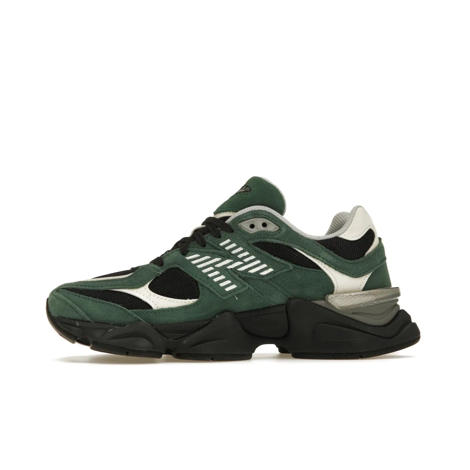 New Balance 9060 Team Forest Green - Image 18 - Only at www.BallersClubKickz.com - Introducing the New Balance 9060 Team Forest Green! Durable statement sneaker with a vibrant forest green upper and contrast detailing. Release date 2023-04-04 - don't miss out!