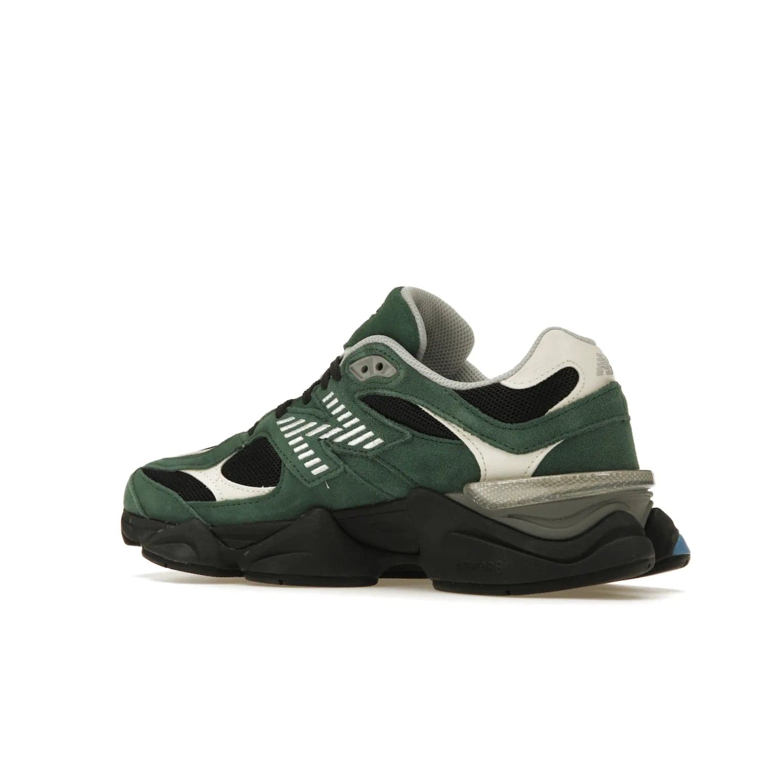 New Balance 9060 Team Forest Green - Image 22 - Only at www.BallersClubKickz.com - Introducing the New Balance 9060 Team Forest Green! Durable statement sneaker with a vibrant forest green upper and contrast detailing. Release date 2023-04-04 - don't miss out!