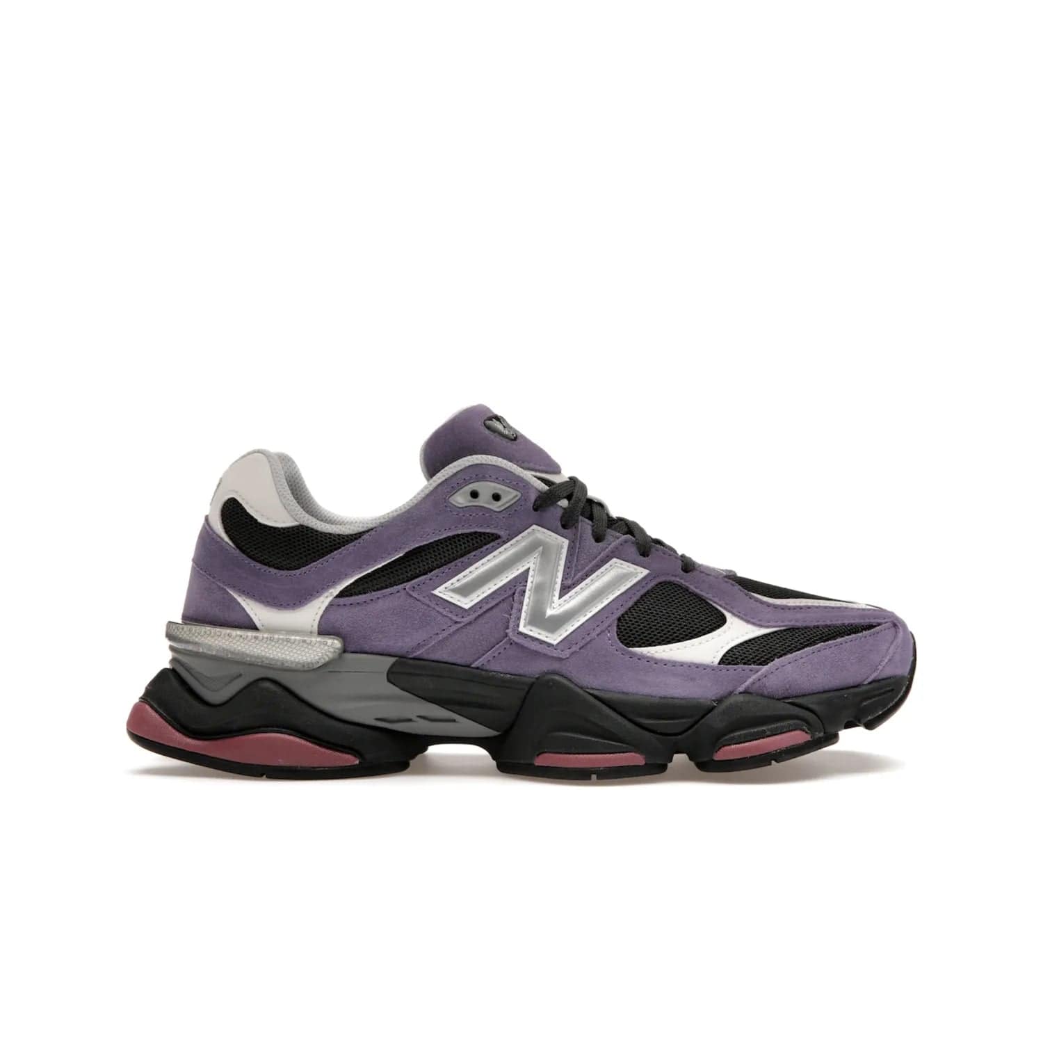 New Balance 9060 Violet Noir - Image 1 - Only at www.BallersClubKickz.com - Experience urban exploration in stylish comfort with the New Balance 9060 Violet Noir. Crafted with an exquisite blend of colors, this pair is perfect for an adventurous city stroll or casual hangouts. Enjoy all-day comfort and make a statement with the New Balance 9060 Violet Noir.