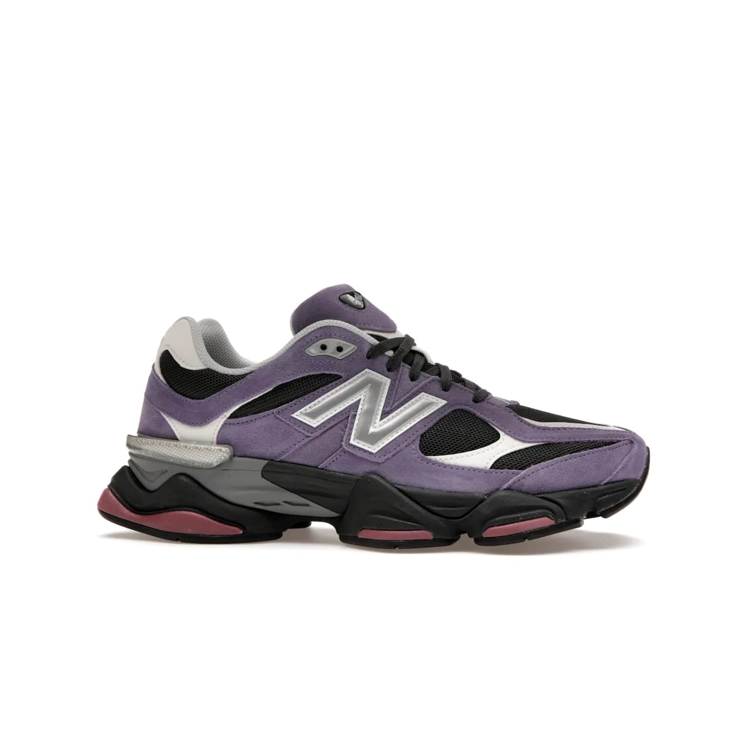 New Balance 9060 Violet Noir - Image 2 - Only at www.BallersClubKickz.com - Experience urban exploration in stylish comfort with the New Balance 9060 Violet Noir. Crafted with an exquisite blend of colors, this pair is perfect for an adventurous city stroll or casual hangouts. Enjoy all-day comfort and make a statement with the New Balance 9060 Violet Noir.