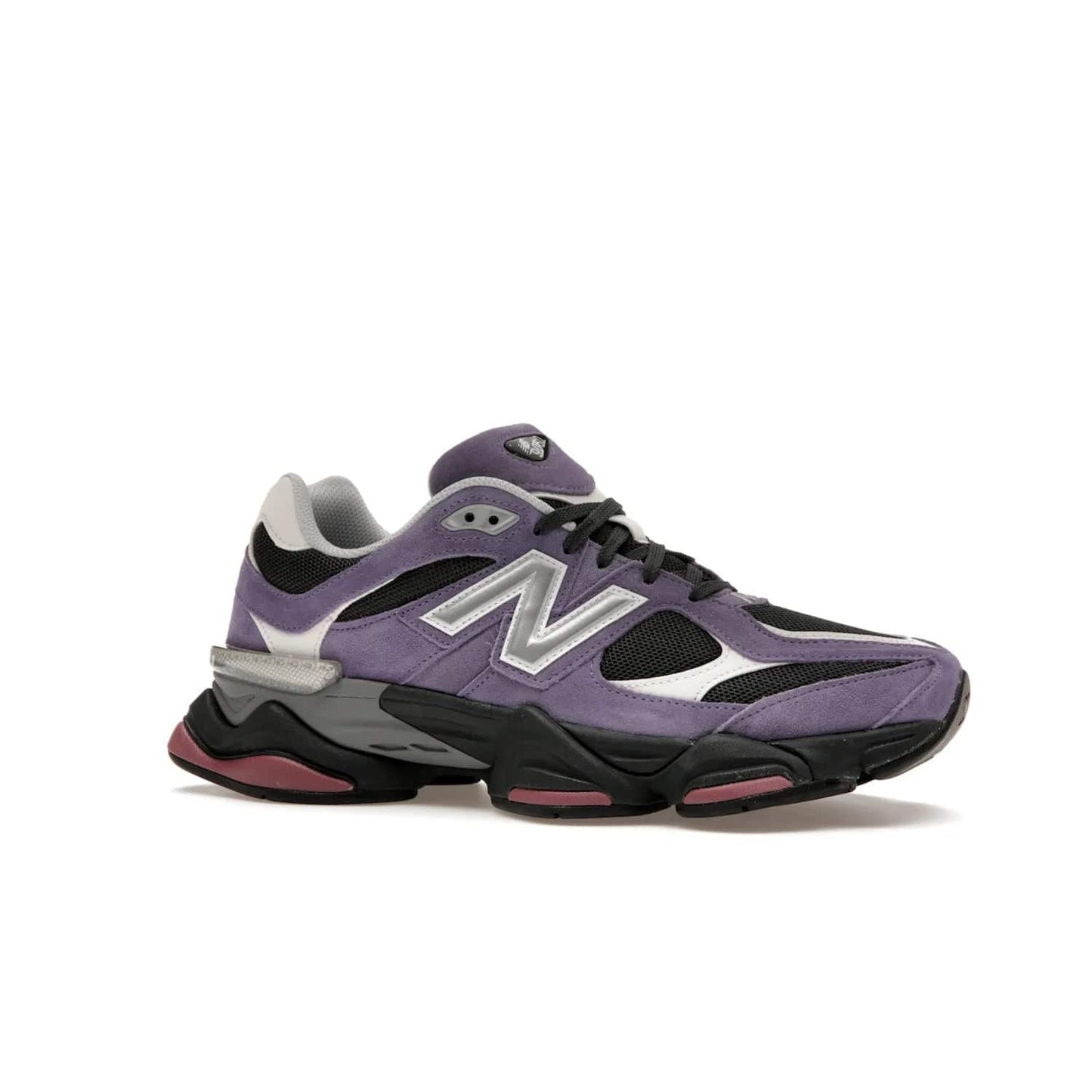 New Balance 9060 Violet Noir - Image 3 - Only at www.BallersClubKickz.com - Experience urban exploration in stylish comfort with the New Balance 9060 Violet Noir. Crafted with an exquisite blend of colors, this pair is perfect for an adventurous city stroll or casual hangouts. Enjoy all-day comfort and make a statement with the New Balance 9060 Violet Noir.