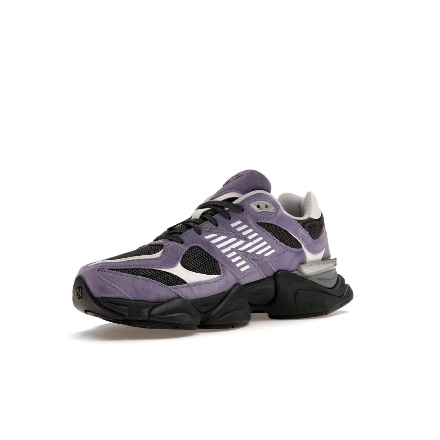 New Balance 9060 Violet Noir - Image 15 - Only at www.BallersClubKickz.com - Experience urban exploration in stylish comfort with the New Balance 9060 Violet Noir. Crafted with an exquisite blend of colors, this pair is perfect for an adventurous city stroll or casual hangouts. Enjoy all-day comfort and make a statement with the New Balance 9060 Violet Noir.