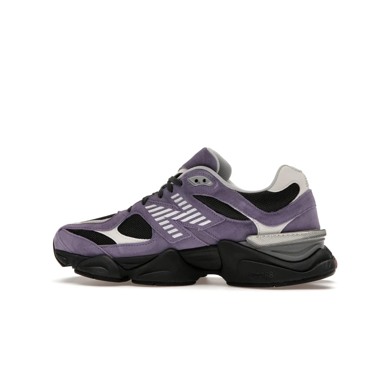 New Balance 9060 Violet Noir - Image 20 - Only at www.BallersClubKickz.com - Experience urban exploration in stylish comfort with the New Balance 9060 Violet Noir. Crafted with an exquisite blend of colors, this pair is perfect for an adventurous city stroll or casual hangouts. Enjoy all-day comfort and make a statement with the New Balance 9060 Violet Noir.