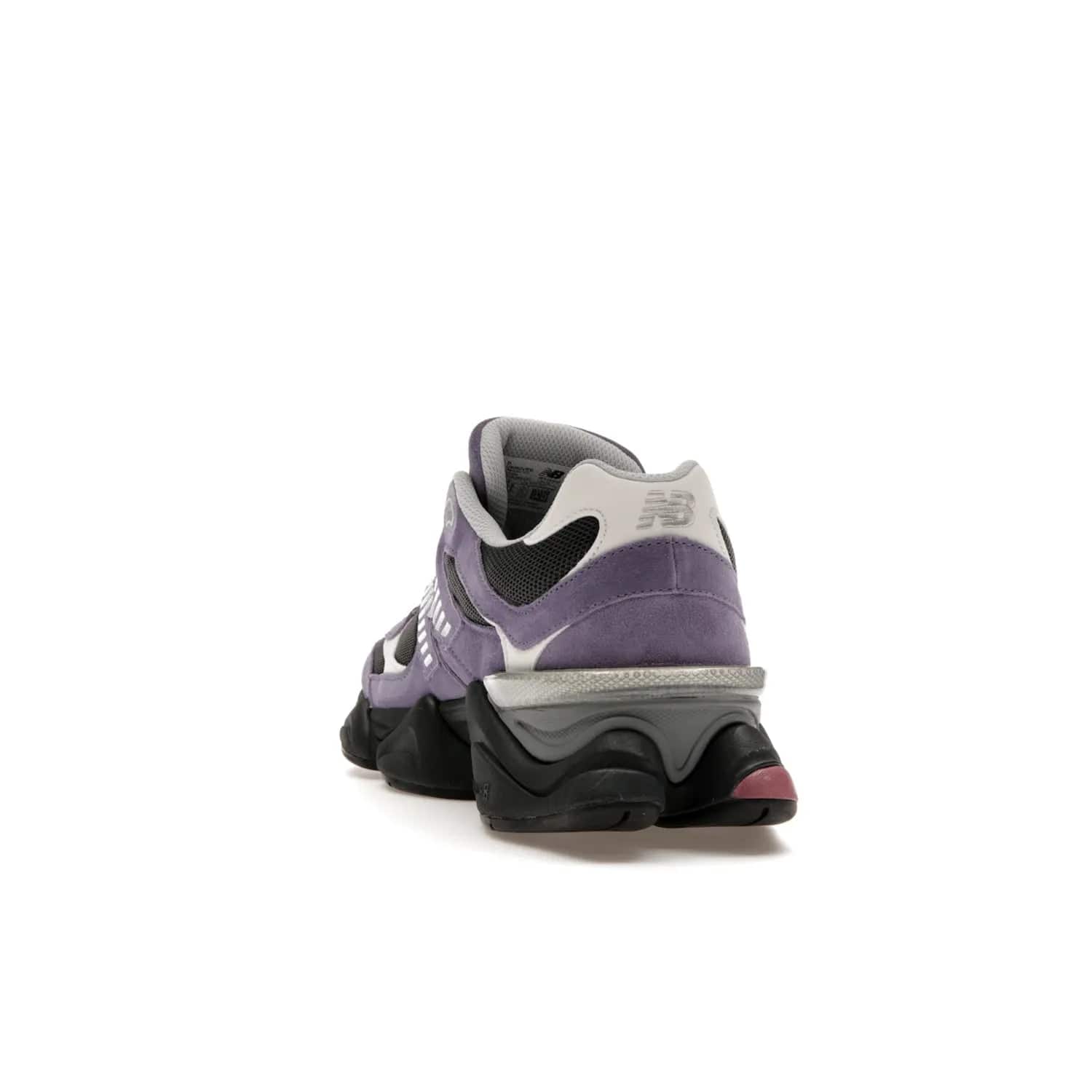 New Balance 9060 Violet Noir - Image 26 - Only at www.BallersClubKickz.com - Experience urban exploration in stylish comfort with the New Balance 9060 Violet Noir. Crafted with an exquisite blend of colors, this pair is perfect for an adventurous city stroll or casual hangouts. Enjoy all-day comfort and make a statement with the New Balance 9060 Violet Noir.