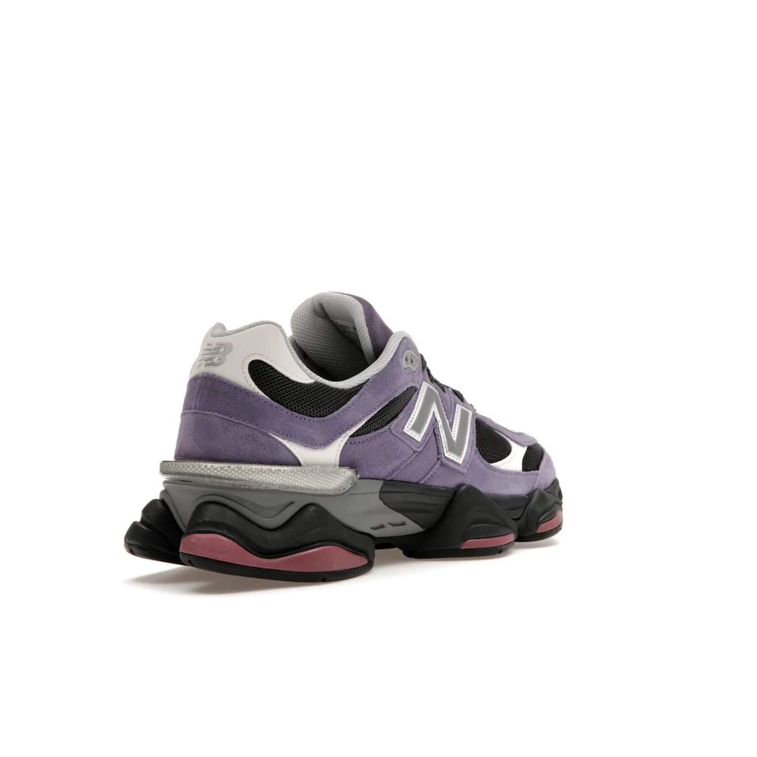New Balance 9060 Violet Noir - Image 32 - Only at www.BallersClubKickz.com - Experience urban exploration in stylish comfort with the New Balance 9060 Violet Noir. Crafted with an exquisite blend of colors, this pair is perfect for an adventurous city stroll or casual hangouts. Enjoy all-day comfort and make a statement with the New Balance 9060 Violet Noir.