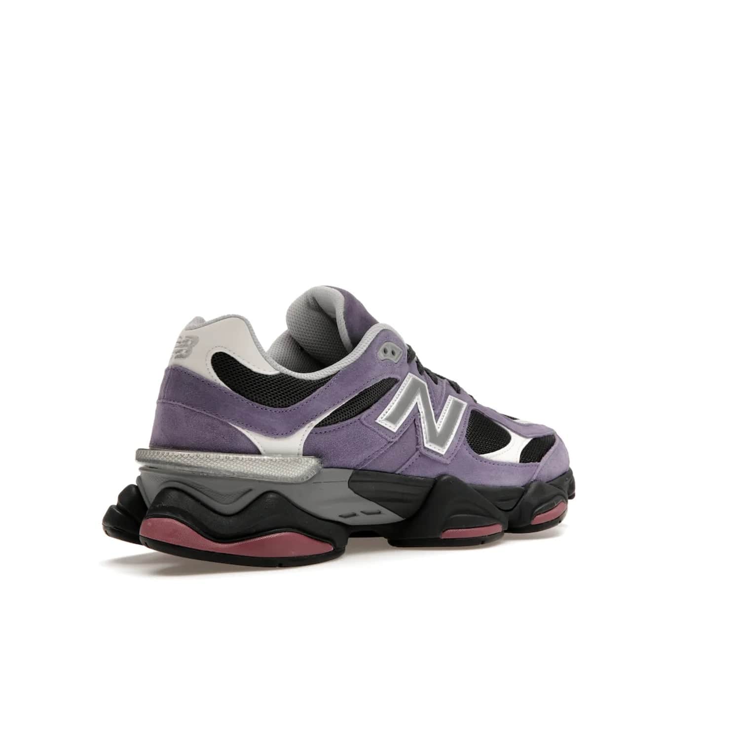 New Balance 9060 Violet Noir - Image 33 - Only at www.BallersClubKickz.com - Experience urban exploration in stylish comfort with the New Balance 9060 Violet Noir. Crafted with an exquisite blend of colors, this pair is perfect for an adventurous city stroll or casual hangouts. Enjoy all-day comfort and make a statement with the New Balance 9060 Violet Noir.
