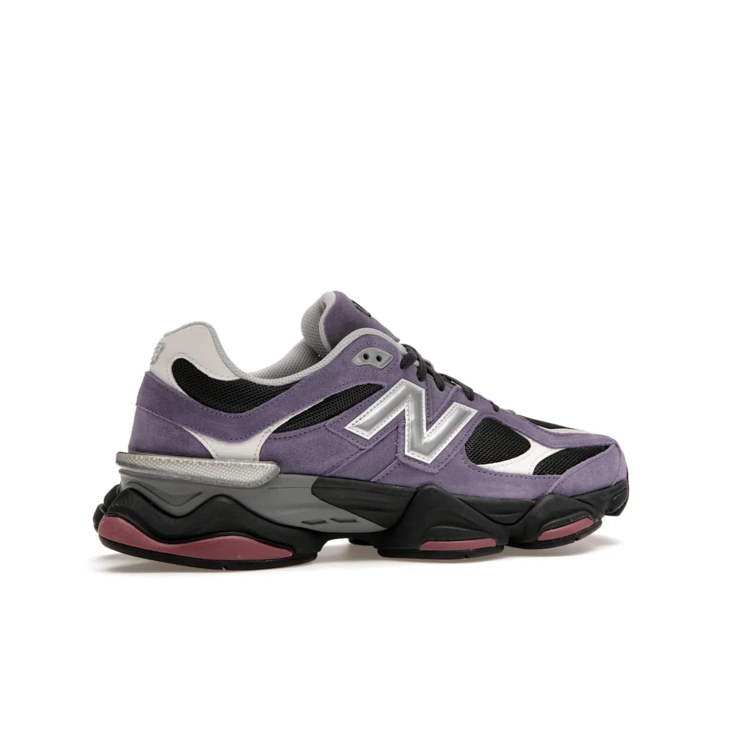 New Balance 9060 Violet Noir - Image 35 - Only at www.BallersClubKickz.com - Experience urban exploration in stylish comfort with the New Balance 9060 Violet Noir. Crafted with an exquisite blend of colors, this pair is perfect for an adventurous city stroll or casual hangouts. Enjoy all-day comfort and make a statement with the New Balance 9060 Violet Noir.