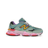 New Balance 9060 Warped Multi-Color - Image 2 - Only at www.BallersClubKickz.com - Enhance your style with the new New Balance 9060 Warped Multi-Colour! Suede overlays, mesh base layer and ABZORB midsole provide comfortable cushioning, while the colourful design ticks all the latest trends. Nylon laces offer an adjustable fit for maximum convenience. Debuting on March 31, 2023 - a must-have addition to your sneaker collection.