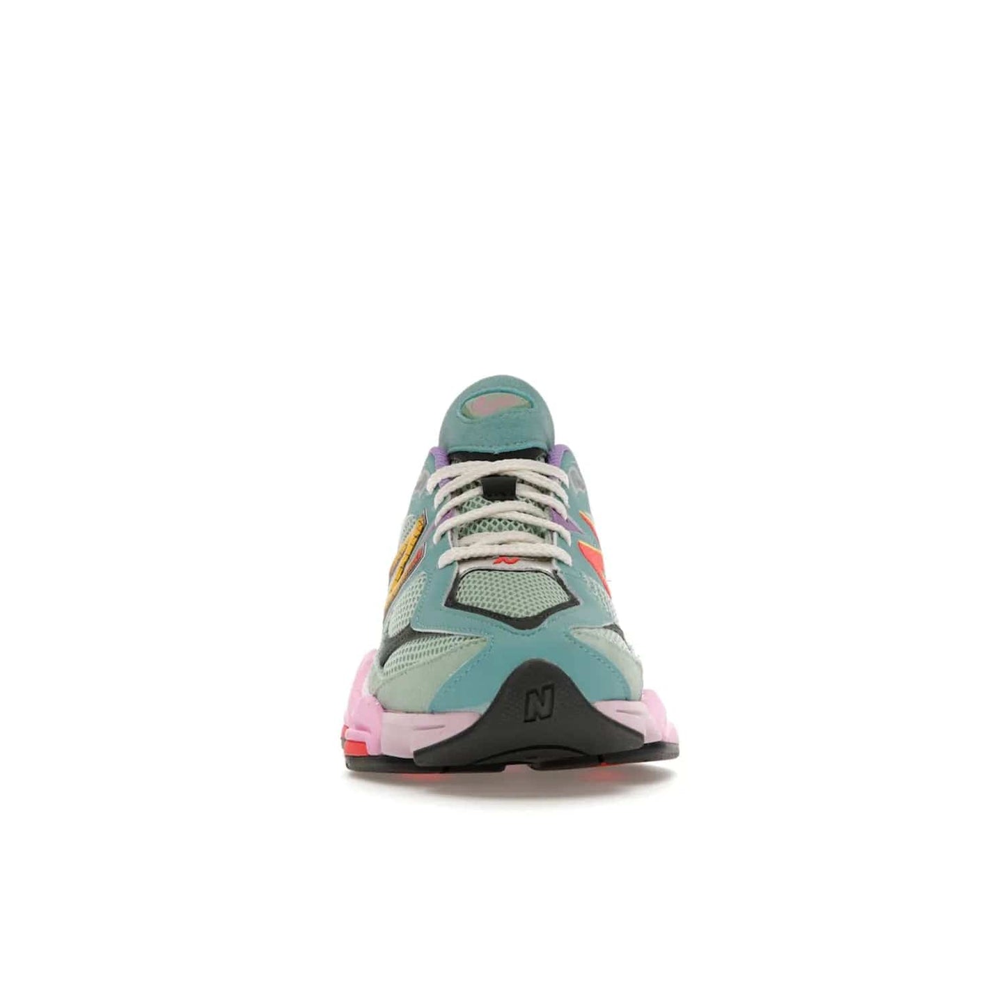 New Balance 9060 Warped Multi-Color - Image 10 - Only at www.BallersClubKickz.com - Enhance your style with the new New Balance 9060 Warped Multi-Colour! Suede overlays, mesh base layer and ABZORB midsole provide comfortable cushioning, while the colourful design ticks all the latest trends. Nylon laces offer an adjustable fit for maximum convenience. Debuting on March 31, 2023 - a must-have addition to your sneaker collection.