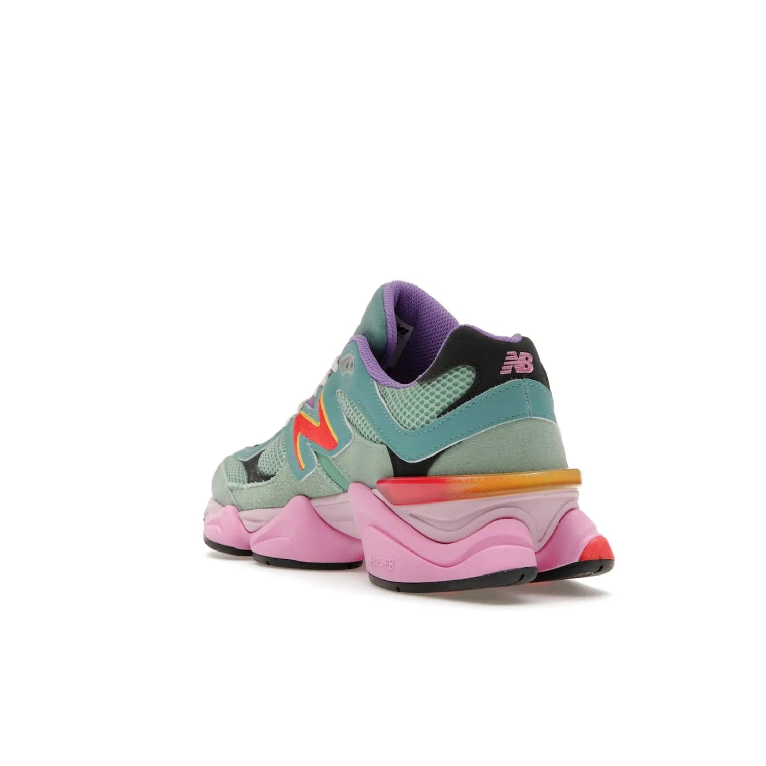 New Balance 9060 Warped Multi-Color - Image 25 - Only at www.BallersClubKickz.com - Enhance your style with the new New Balance 9060 Warped Multi-Colour! Suede overlays, mesh base layer and ABZORB midsole provide comfortable cushioning, while the colourful design ticks all the latest trends. Nylon laces offer an adjustable fit for maximum convenience. Debuting on March 31, 2023 - a must-have addition to your sneaker collection.
