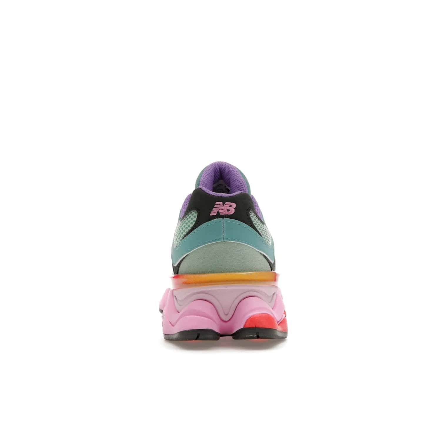 New Balance 9060 Warped Multi-Color - Image 28 - Only at www.BallersClubKickz.com - Enhance your style with the new New Balance 9060 Warped Multi-Colour! Suede overlays, mesh base layer and ABZORB midsole provide comfortable cushioning, while the colourful design ticks all the latest trends. Nylon laces offer an adjustable fit for maximum convenience. Debuting on March 31, 2023 - a must-have addition to your sneaker collection.