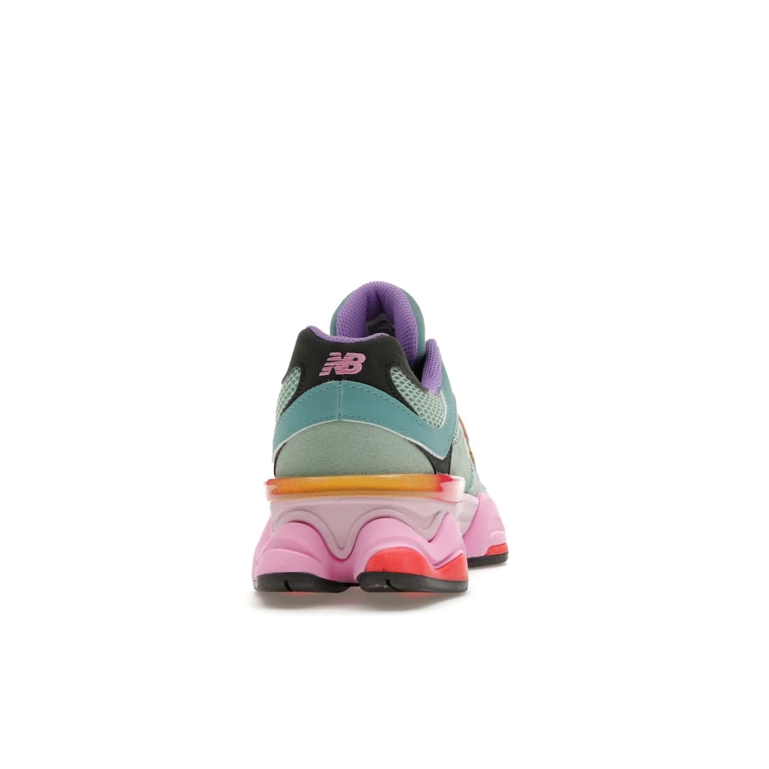 New Balance 9060 Warped Multi-Color - Image 29 - Only at www.BallersClubKickz.com - Enhance your style with the new New Balance 9060 Warped Multi-Colour! Suede overlays, mesh base layer and ABZORB midsole provide comfortable cushioning, while the colourful design ticks all the latest trends. Nylon laces offer an adjustable fit for maximum convenience. Debuting on March 31, 2023 - a must-have addition to your sneaker collection.