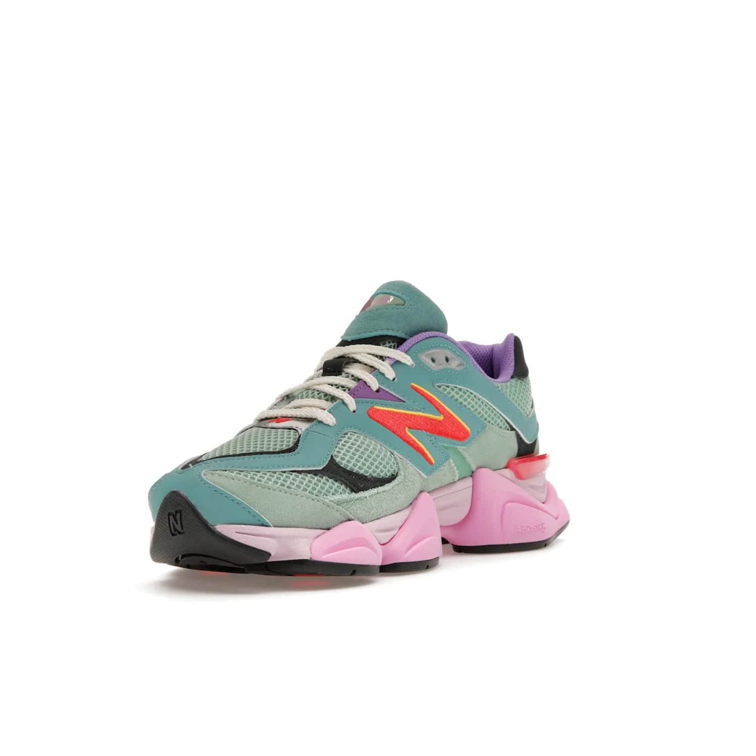 New Balance 9060 Warped Multi-Color - Image 14 - Only at www.BallersClubKickz.com - Enhance your style with the new New Balance 9060 Warped Multi-Colour! Suede overlays, mesh base layer and ABZORB midsole provide comfortable cushioning, while the colourful design ticks all the latest trends. Nylon laces offer an adjustable fit for maximum convenience. Debuting on March 31, 2023 - a must-have addition to your sneaker collection.