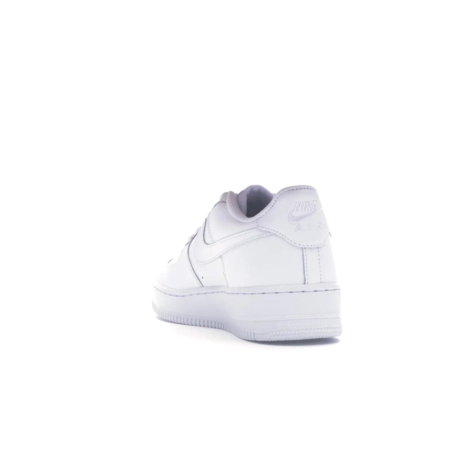 Nike Air Force 1 Low White (GS) - Image 26 - Only at www.BallersClubKickz.com - Grab the Nike Air Force 1 Low White (GS) for your mini-me. Clean all-white upper, modern cushioning & traction. Originally released Jan 2014.