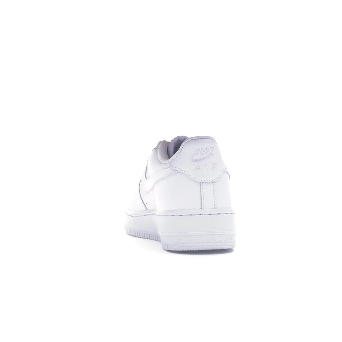 Nike Air Force 1 Low White (GS) - Image 27 - Only at www.BallersClubKickz.com - Grab the Nike Air Force 1 Low White (GS) for your mini-me. Clean all-white upper, modern cushioning & traction. Originally released Jan 2014.