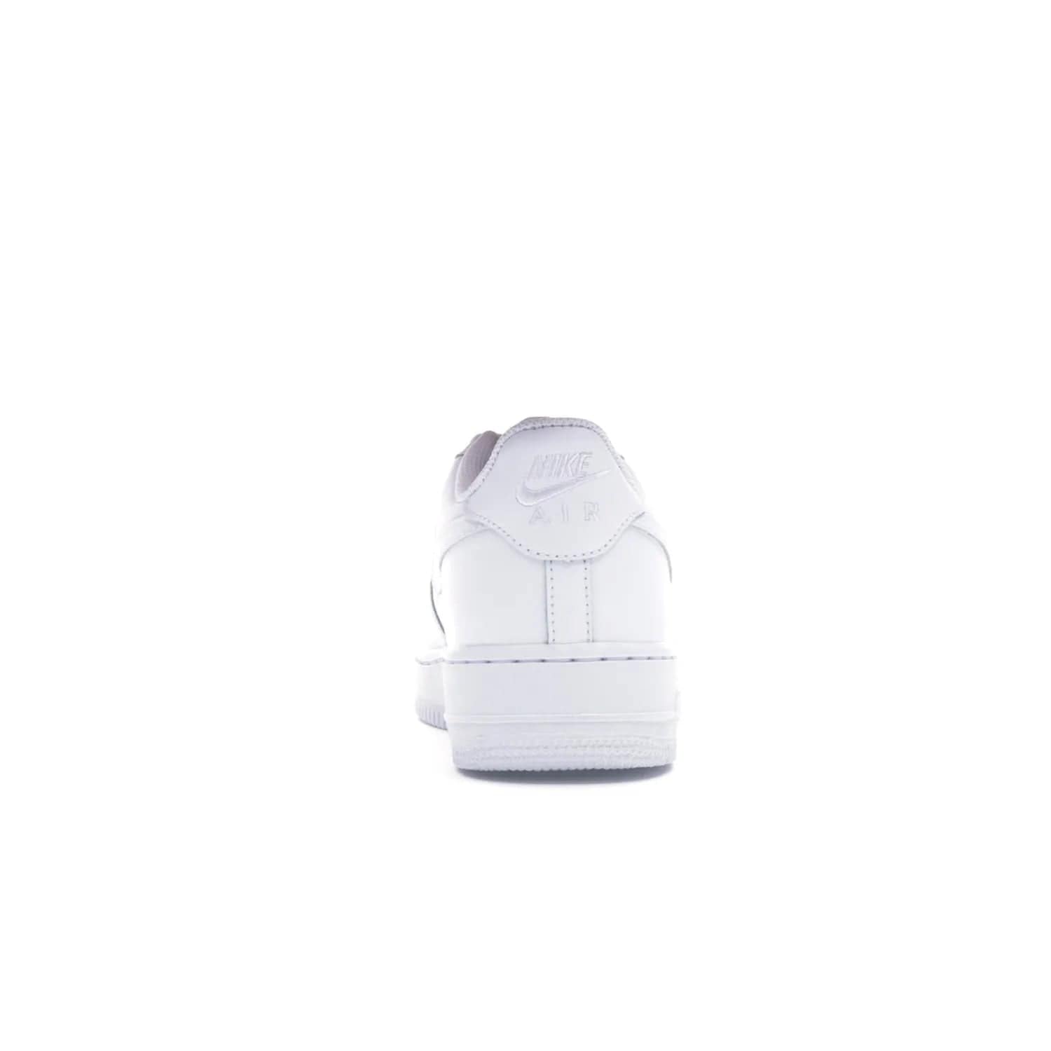 Nike Air Force 1 Low White (GS) - Image 28 - Only at www.BallersClubKickz.com - Grab the Nike Air Force 1 Low White (GS) for your mini-me. Clean all-white upper, modern cushioning & traction. Originally released Jan 2014.