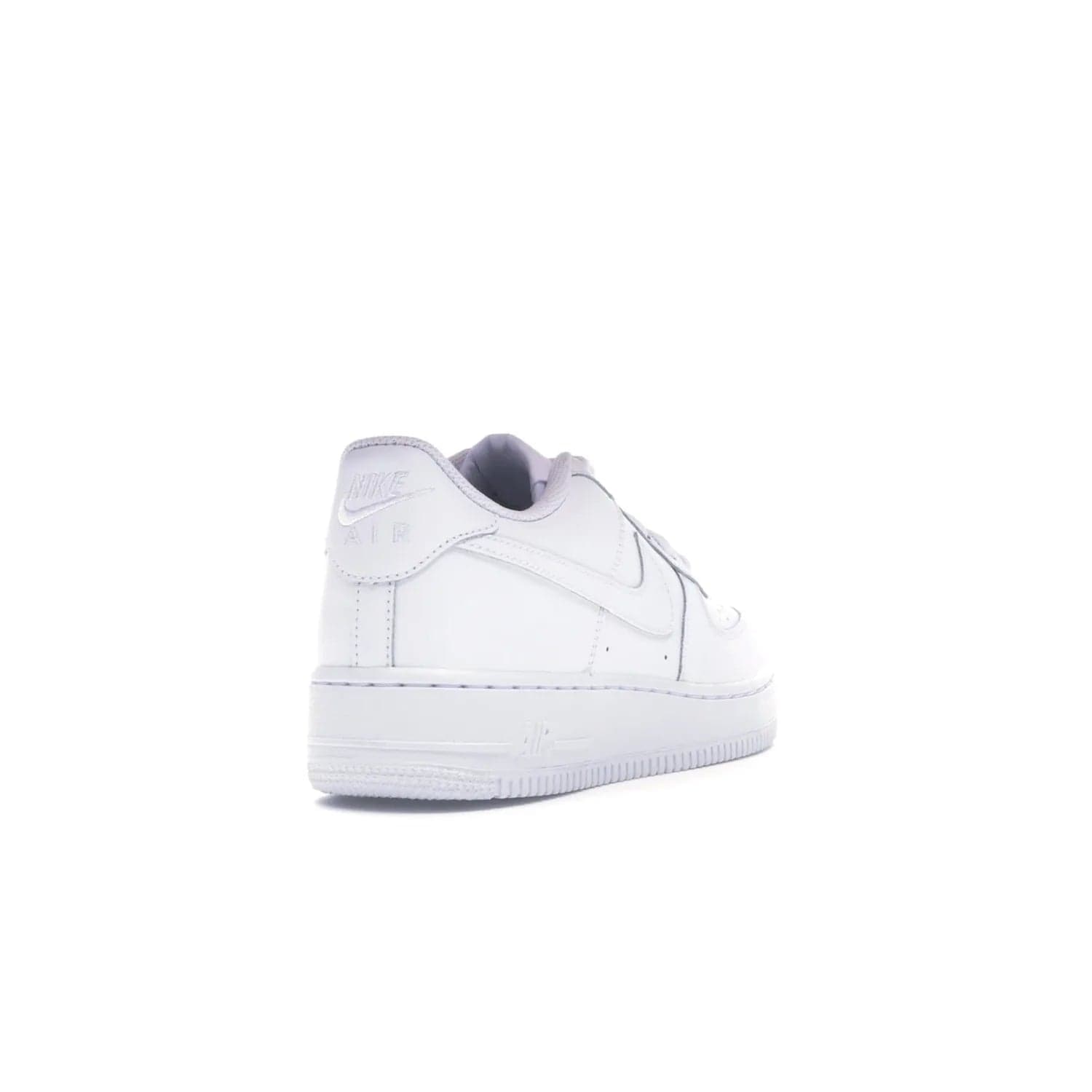 Nike Air Force 1 Low White (GS) - Image 31 - Only at www.BallersClubKickz.com - Grab the Nike Air Force 1 Low White (GS) for your mini-me. Clean all-white upper, modern cushioning & traction. Originally released Jan 2014.