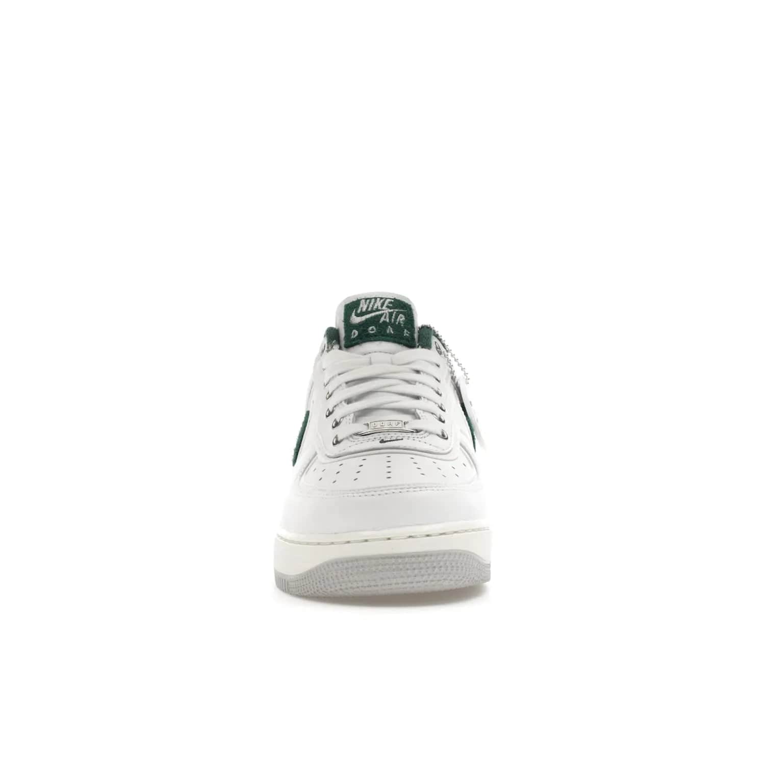 Nike Air Force 1 Low '07 Premium University of Oregon PE - Image 10 - Only at www.BallersClubKickz.com - The Nike Air Force 1 Low '07 Premium. Special Oregon University colorway. White base with green and sail accents. Cushioned rubber midsole. Comfort and style. Support your school!