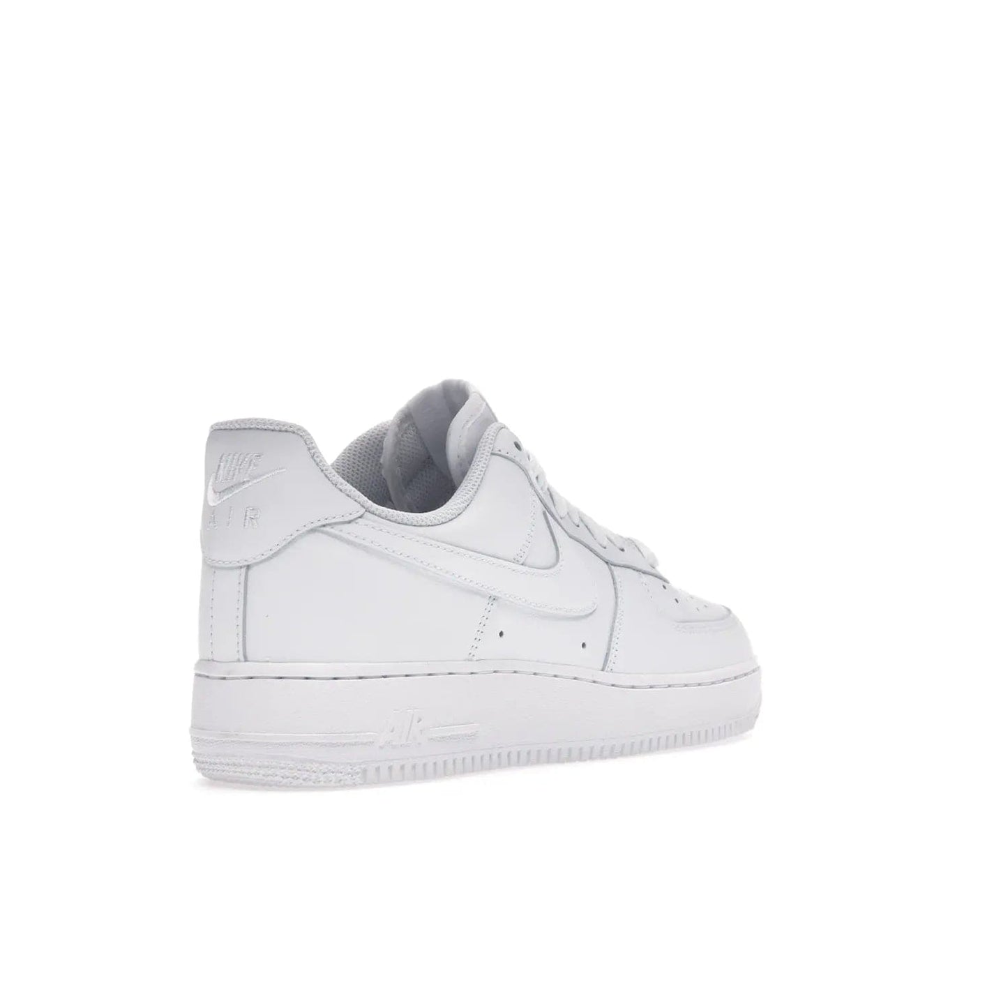 Nike Air Force 1 Low '07 White - Image 32 - Only at www.BallersClubKickz.com - ##
Iconic Swoosh overlays and crisp white sole make the classic Nike Air Force 1 Low White '07 an essential colorway. Classic for seasoned heads and new fans alike.