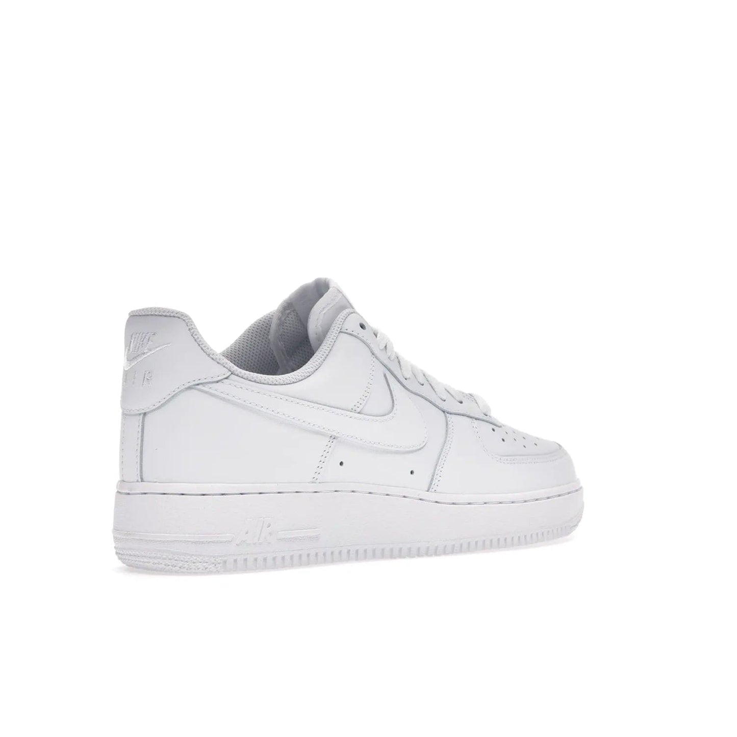 Nike Air Force 1 Low '07 White - Image 33 - Only at www.BallersClubKickz.com - ##
Iconic Swoosh overlays and crisp white sole make the classic Nike Air Force 1 Low White '07 an essential colorway. Classic for seasoned heads and new fans alike.