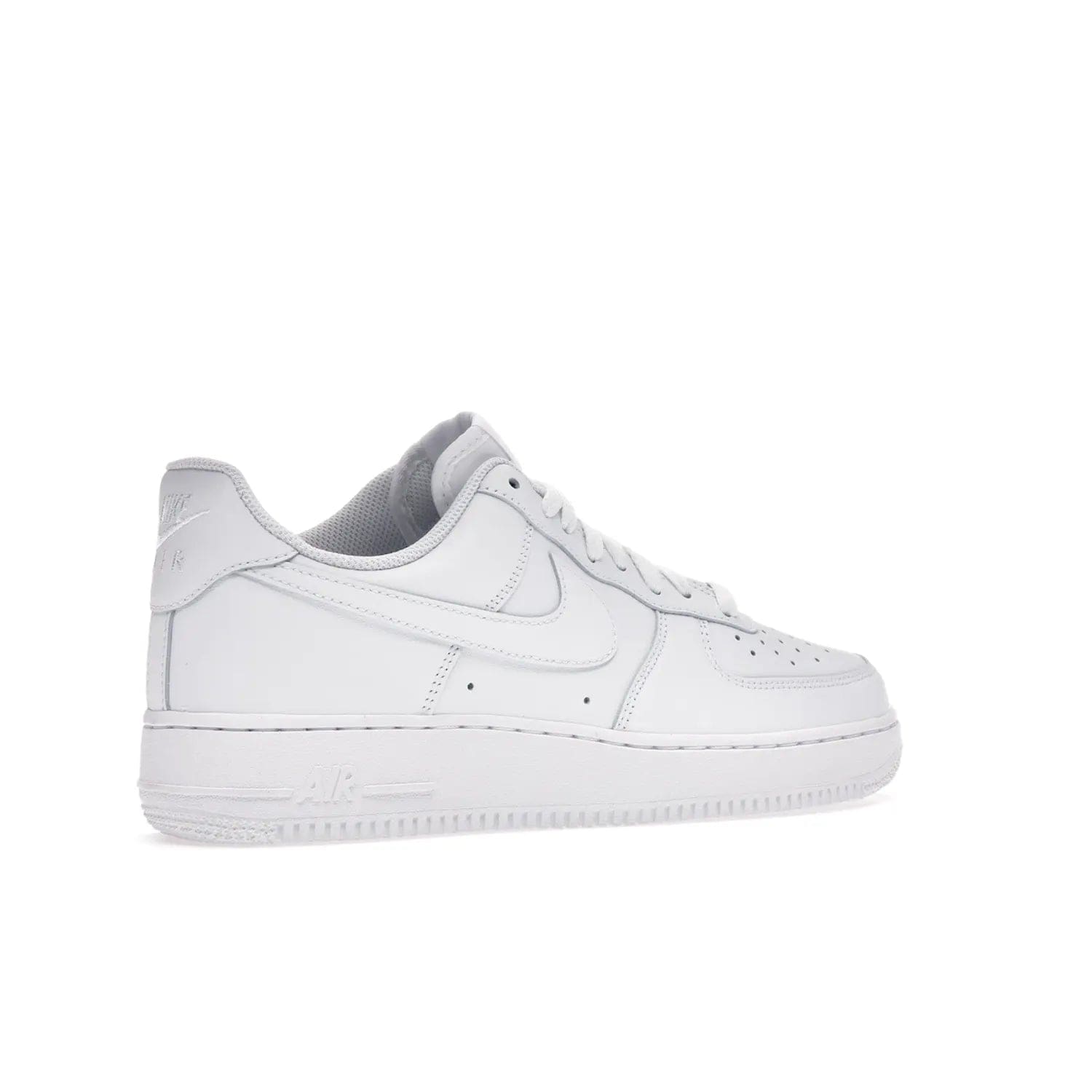 Nike Air Force 1 Low '07 White - Image 34 - Only at www.BallersClubKickz.com - ##
Iconic Swoosh overlays and crisp white sole make the classic Nike Air Force 1 Low White '07 an essential colorway. Classic for seasoned heads and new fans alike.