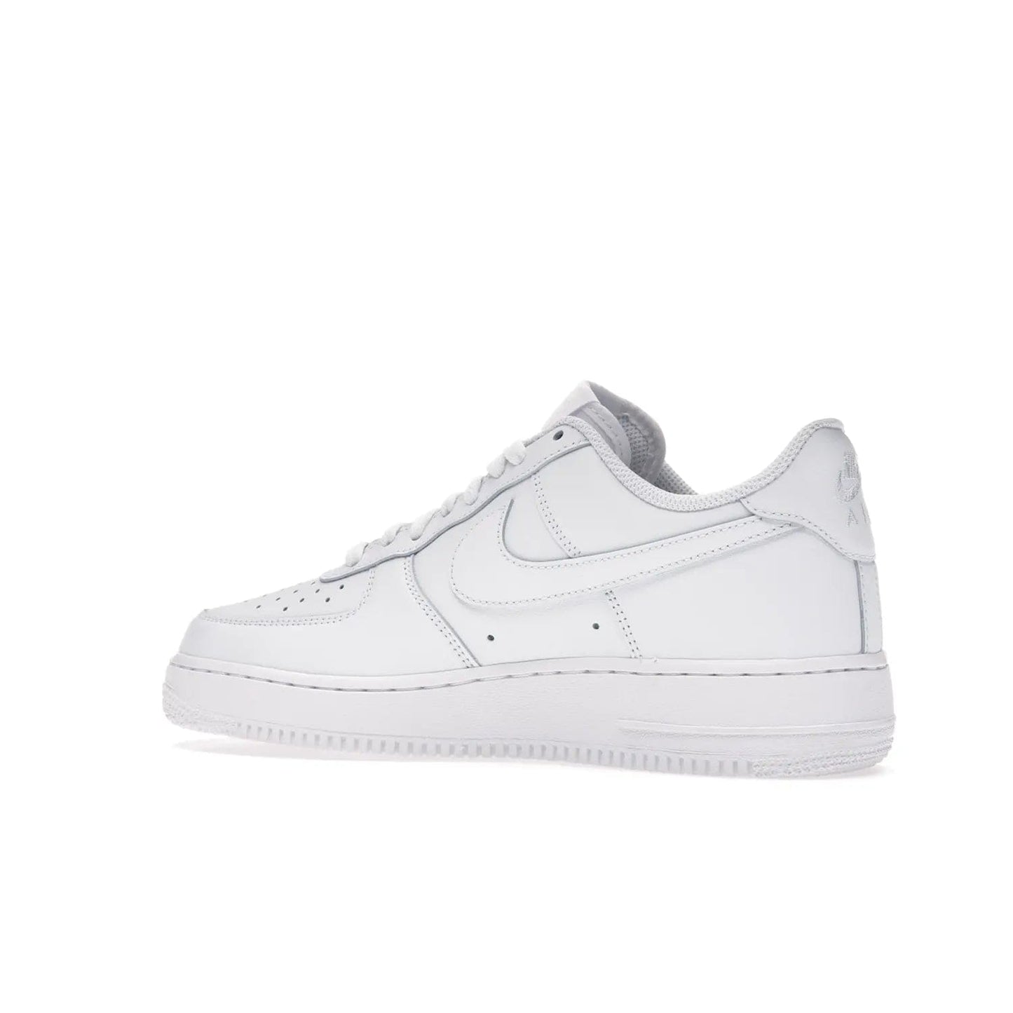 Nike Air Force 1 Low '07 White - Image 22 - Only at www.BallersClubKickz.com - ##
Iconic Swoosh overlays and crisp white sole make the classic Nike Air Force 1 Low White '07 an essential colorway. Classic for seasoned heads and new fans alike.